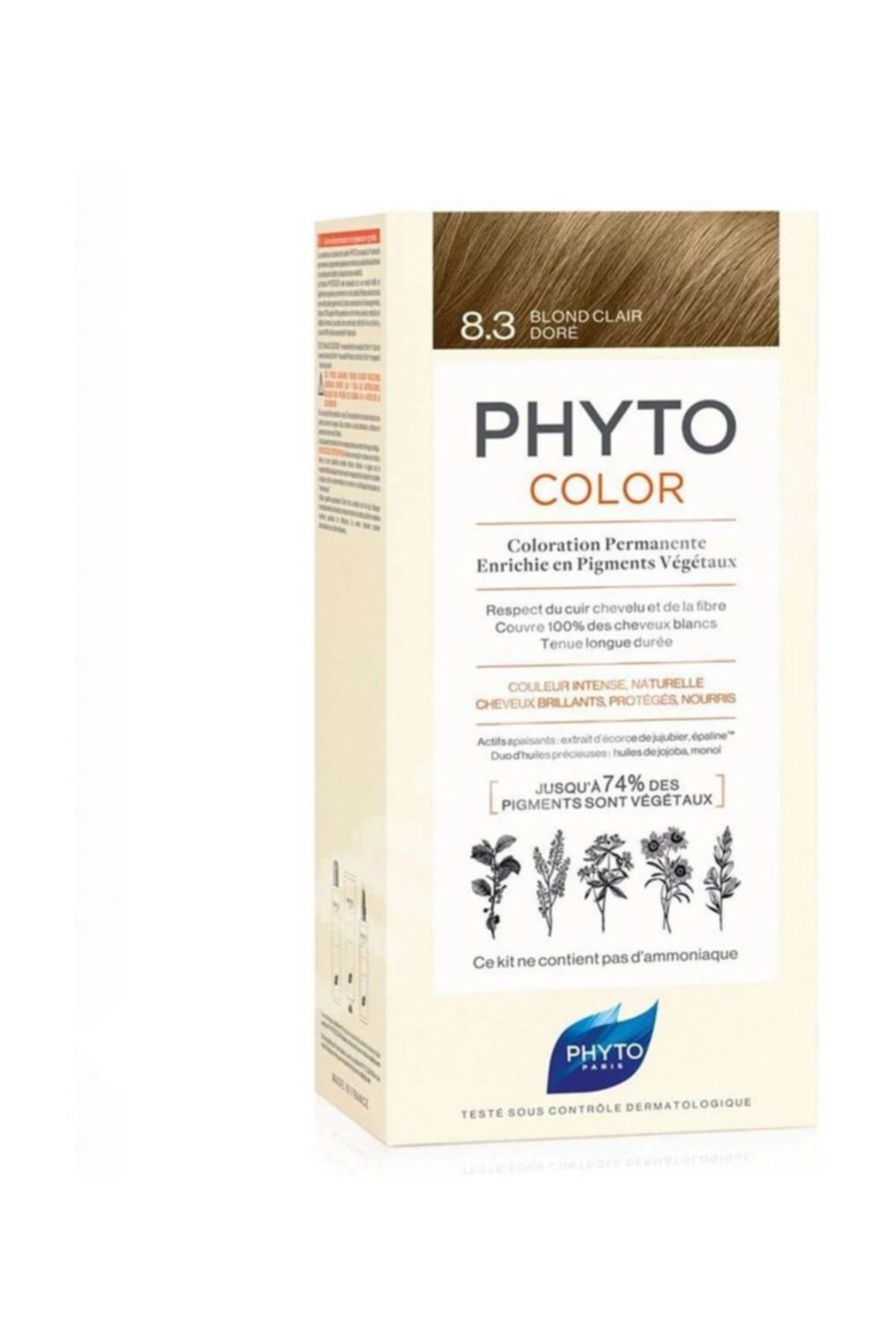 Phyto Color Bitkisel Saç Boyası - 8.3 - Sarı Dore