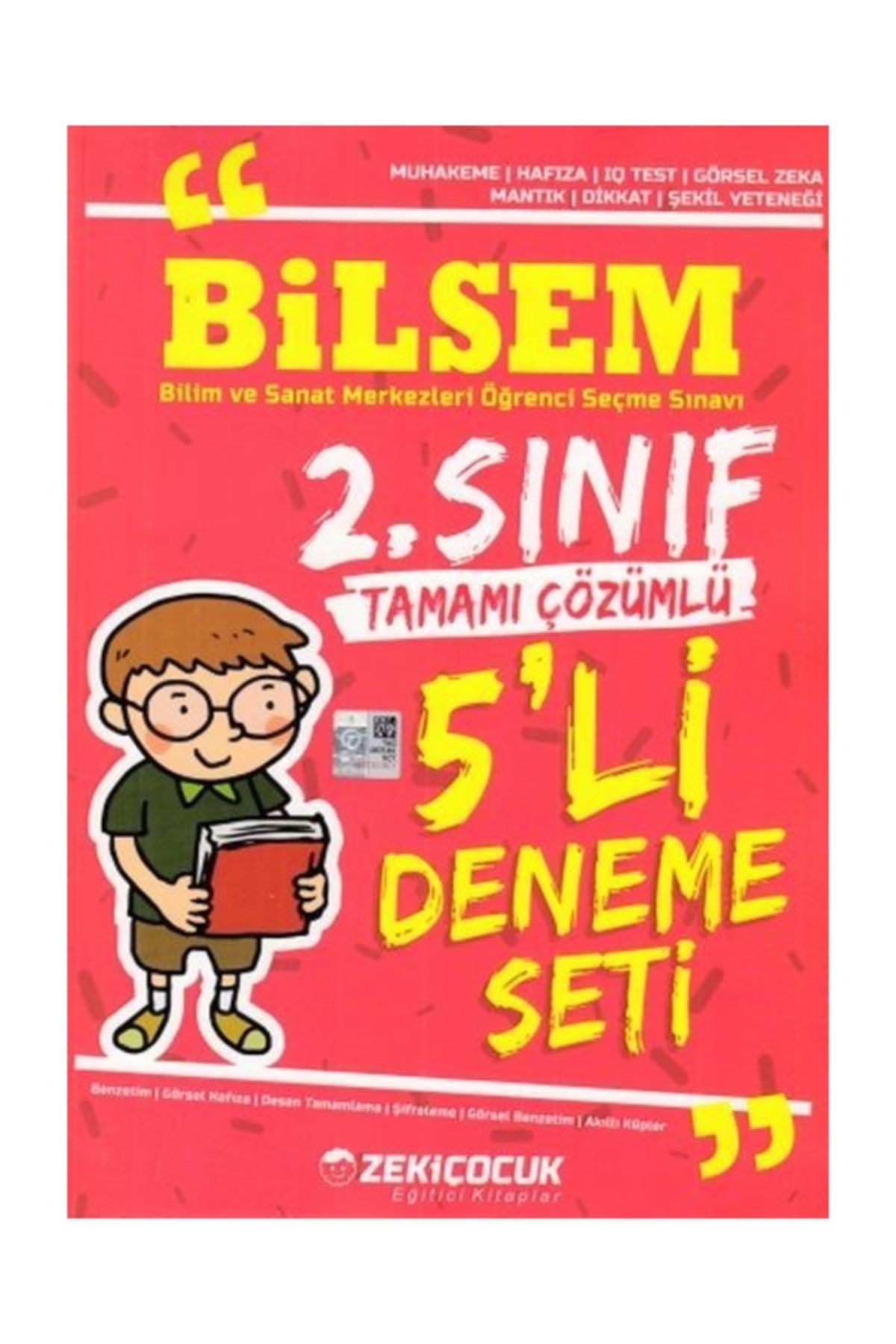 Zeki Çocuk Yayınları 2. Sınıf Bilsem Çözümlü 5'li Deneme