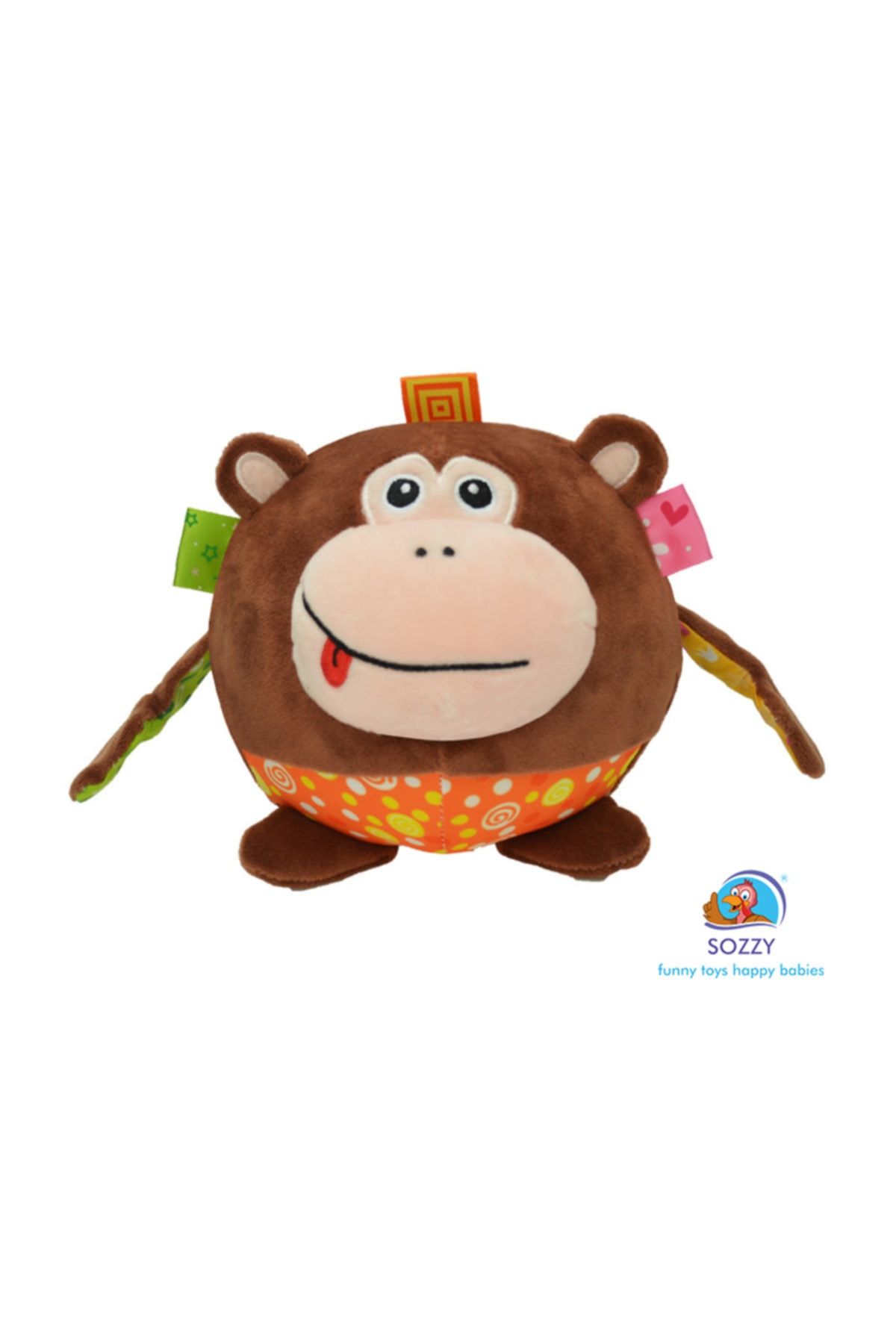 Sozzy Toys Çıngıraklı Topum Maymunum