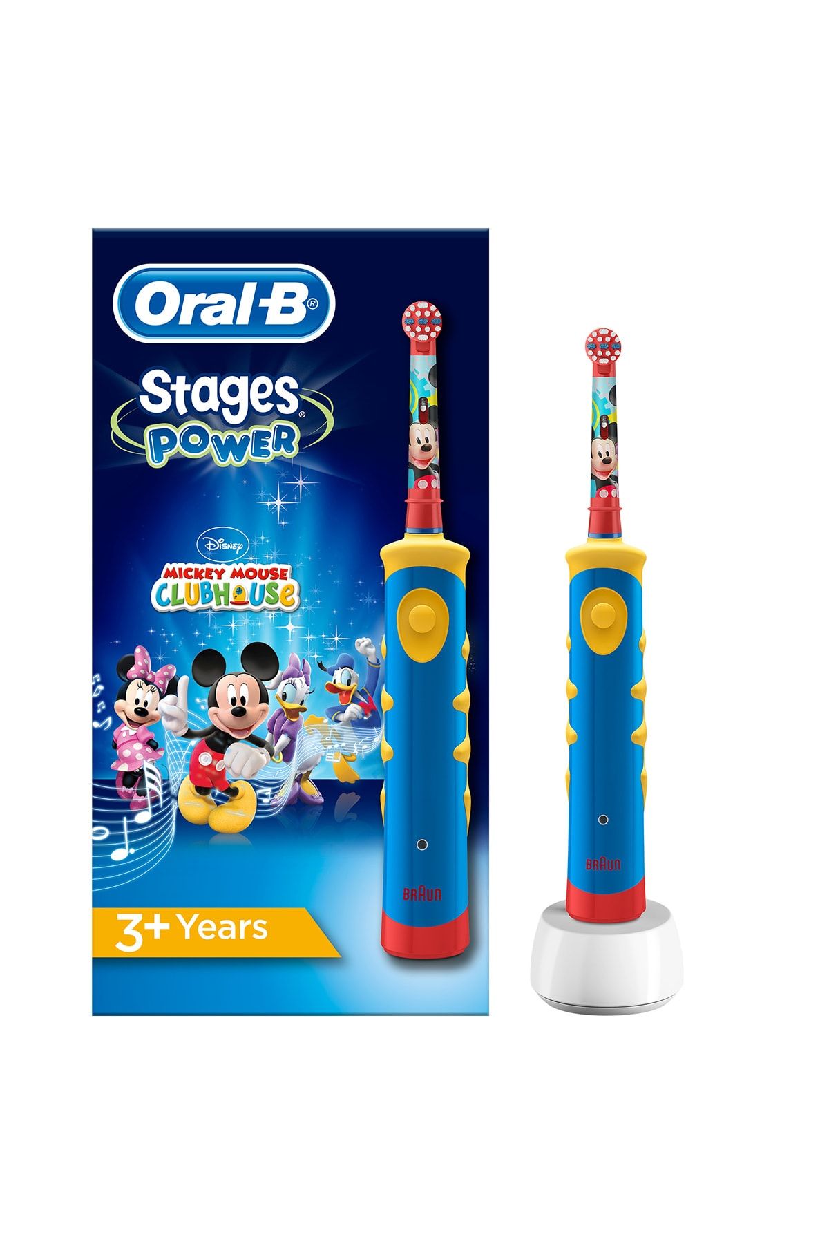 Oral-B Çocuklar İçin Şarj Edilebilir Diş Fırçası Mickey Mouse Özel Seri