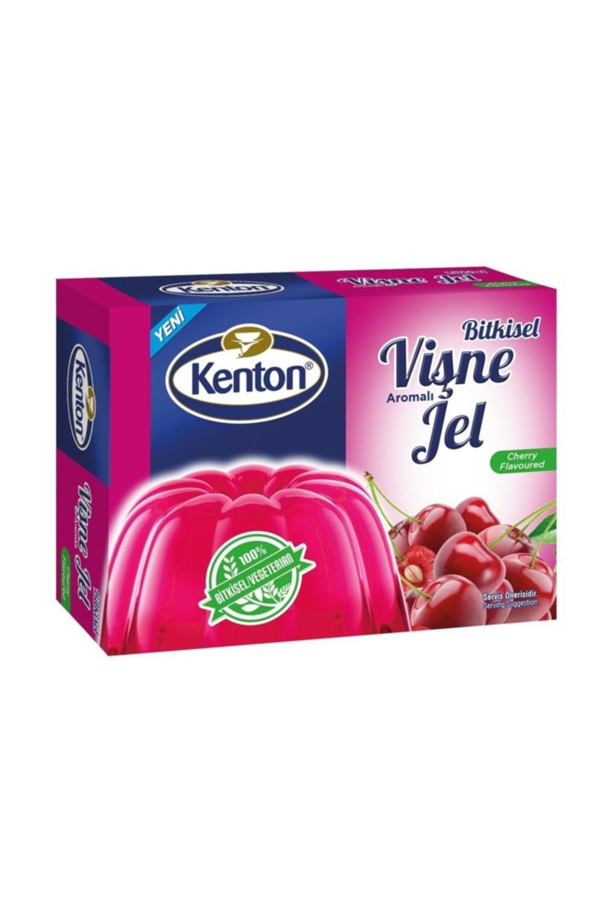 Kenton Bitkisel Jel Vişne 100gr 1'li Paket