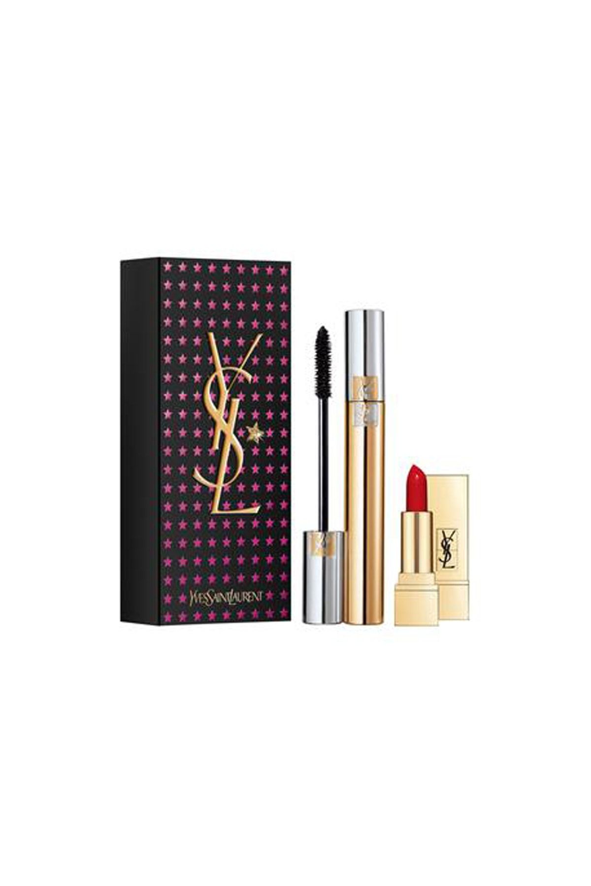 Yves Saint Laurent Mascara Volume Effet Faux Cils & Mini Rouge Pur Couture Set 3614272849198