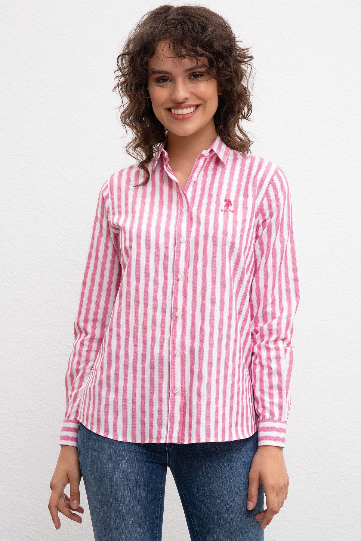 U.S. Polo Assn. Kadın Gömlek G082SZ004.000.996778
