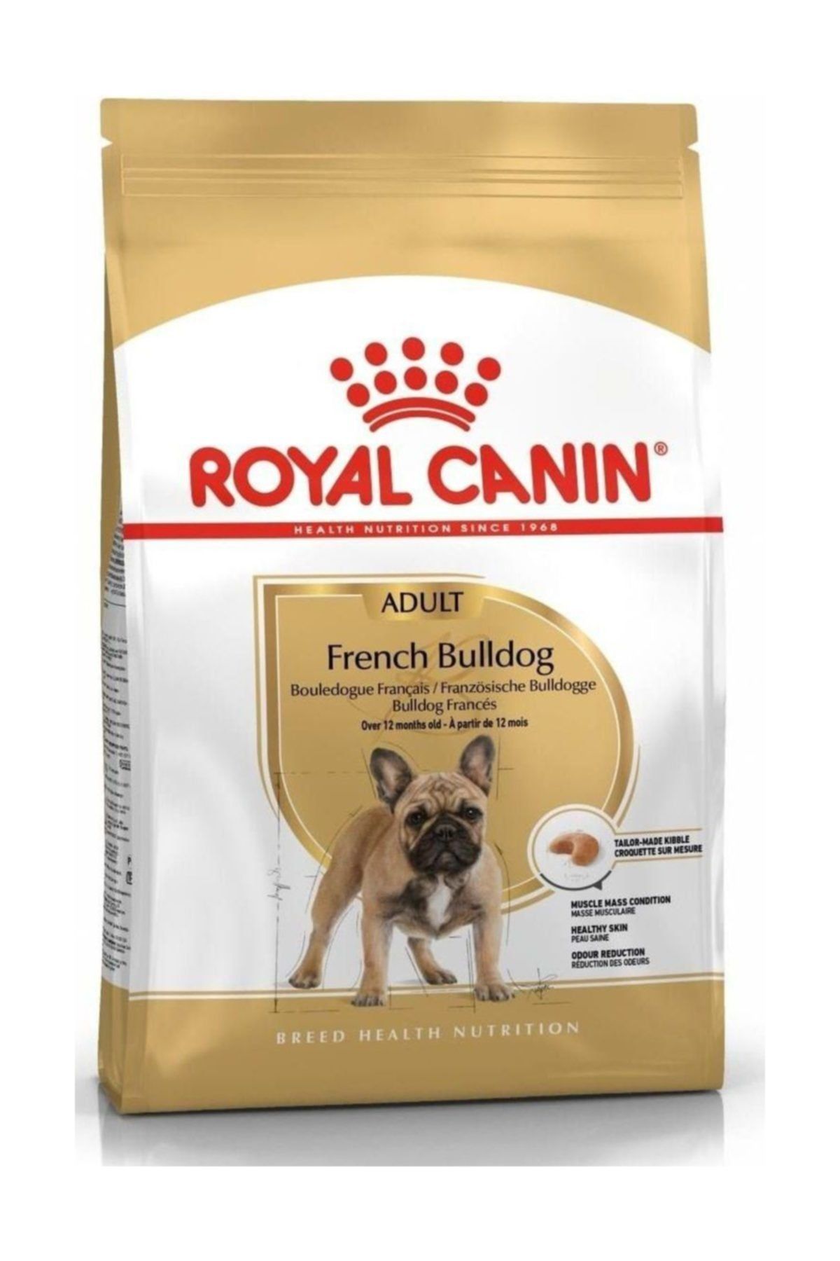 Royal Canin Yetişkin French Bulldog Irkına Özel Köpek Maması 3 kg (original)