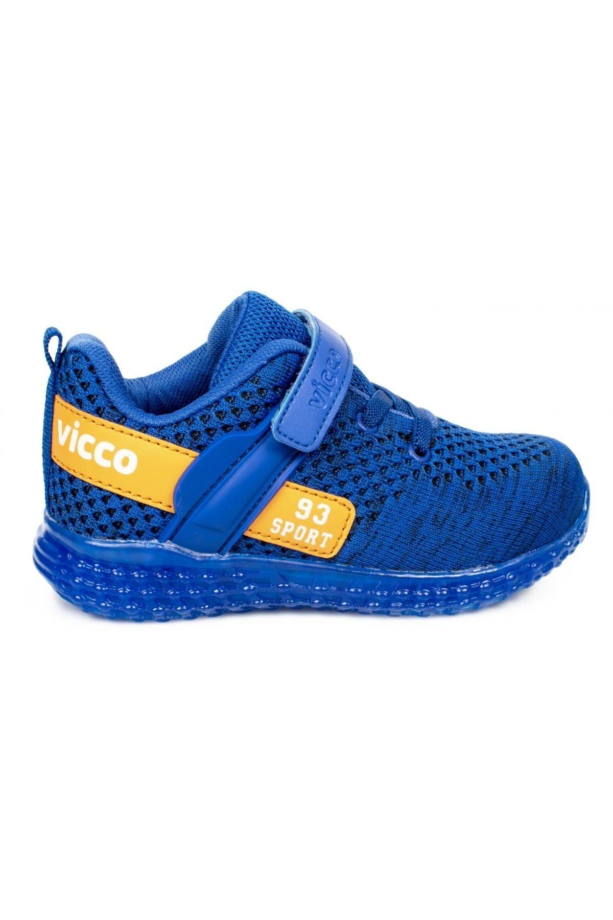 Vicco Unisex Çocuk Mavi Patik Işıklı Spor Ayakkabı 313.p20y.104