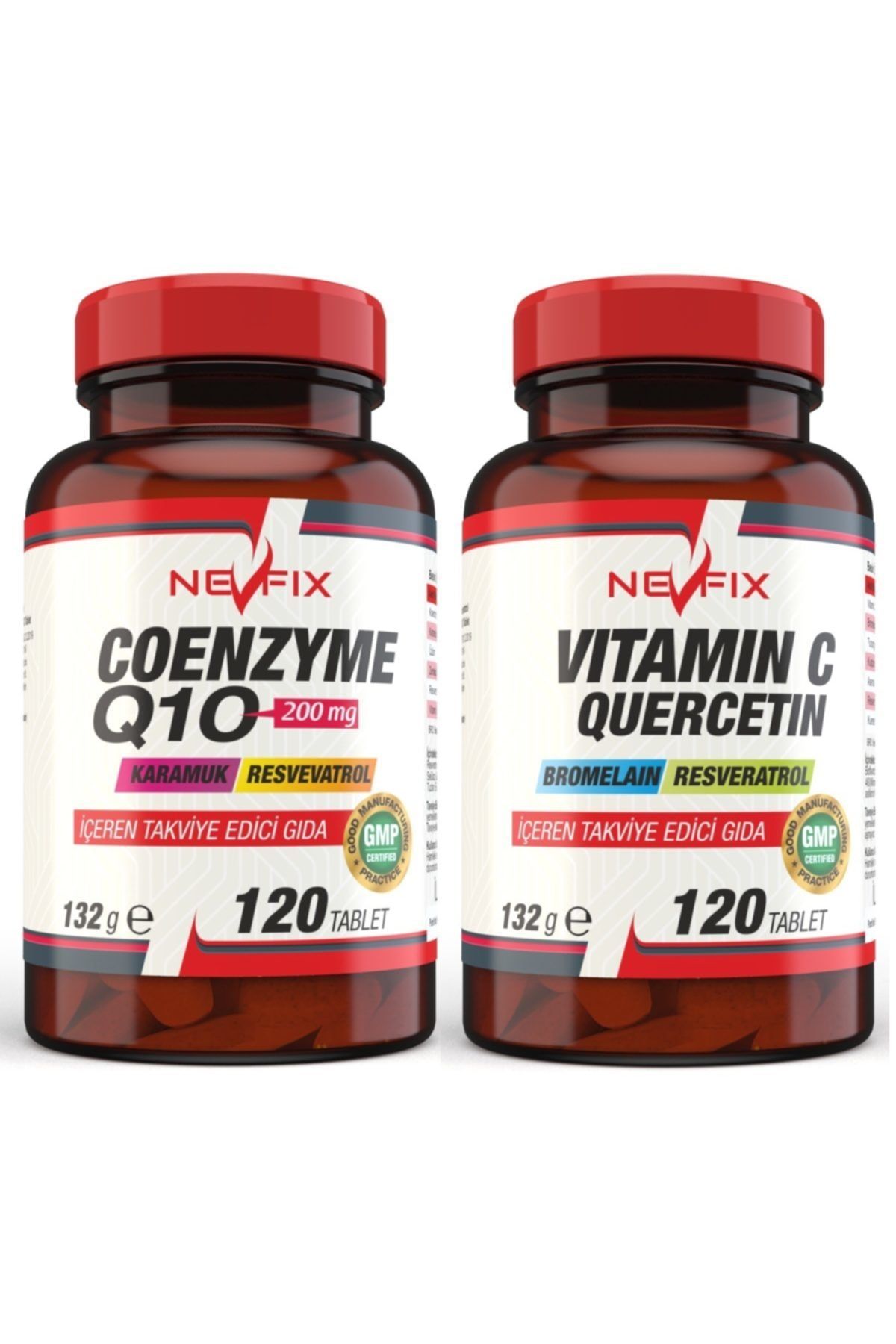 Nevfix Koenzim Q10 Vitamin C 2 Kutu 240 Tablet