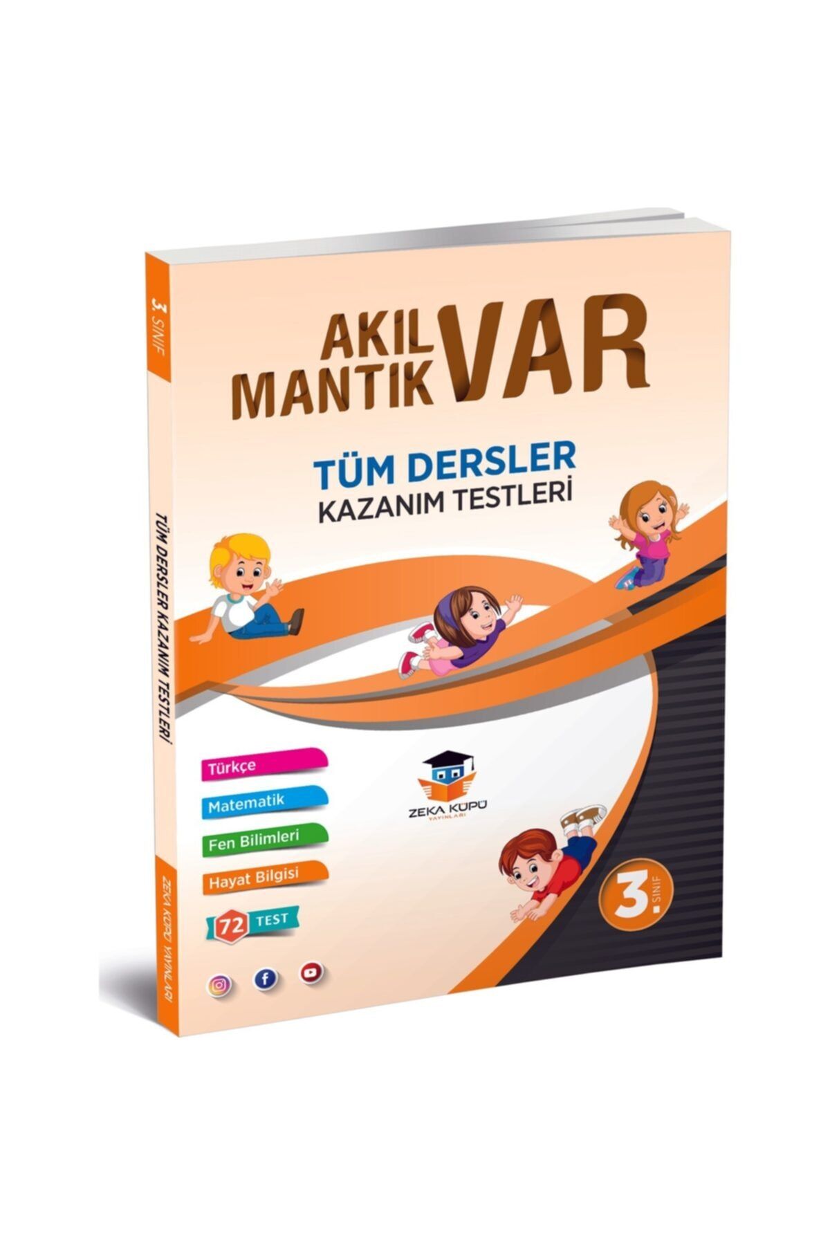 Zeka Küpü Yayınları Zekaküpü 3.sınıf Akıl Var Mantık Var Tüm Dersler Kazanım Testleri