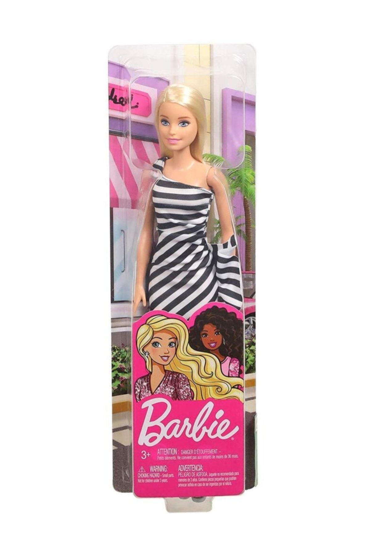 Barbie Pırıltılı - Siyah Çizgili