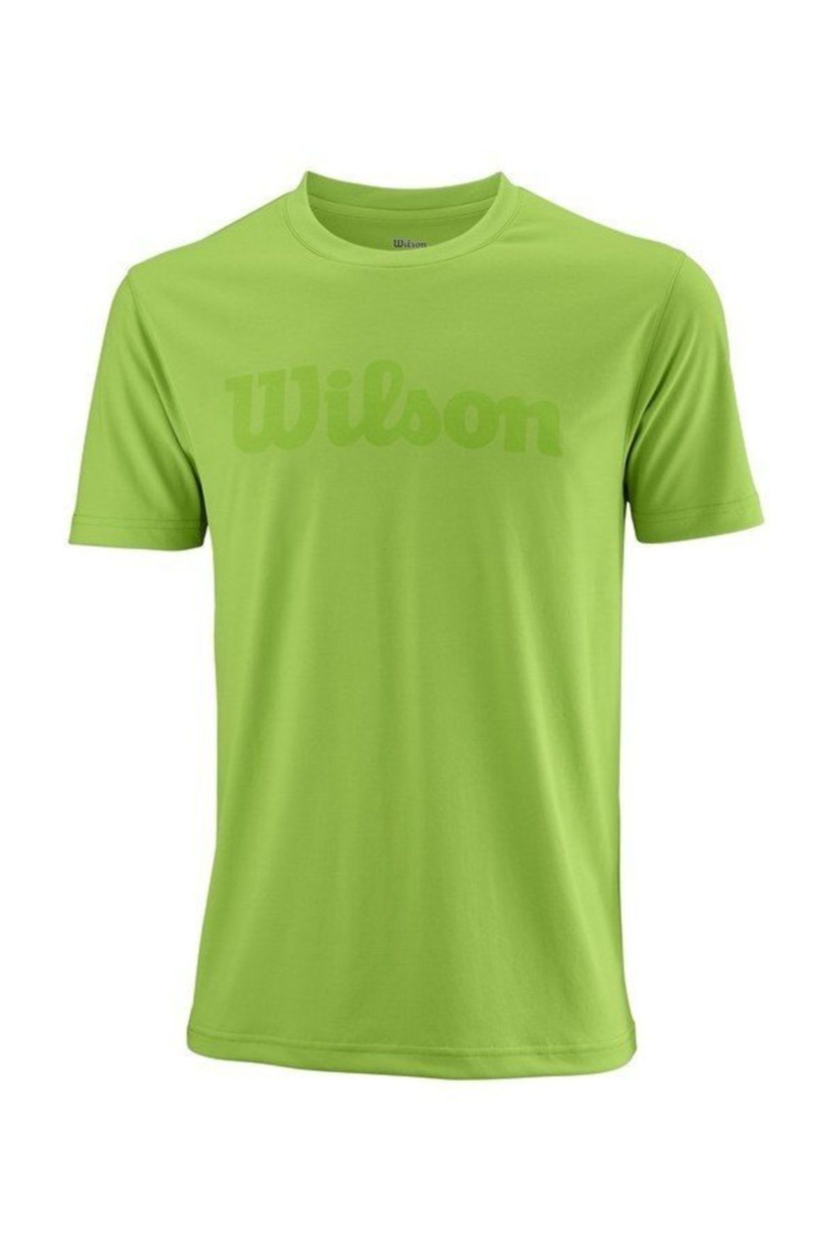 Wilson Uwıı Script Tech Tee Yeşil Erkek T-shirt Wra770302