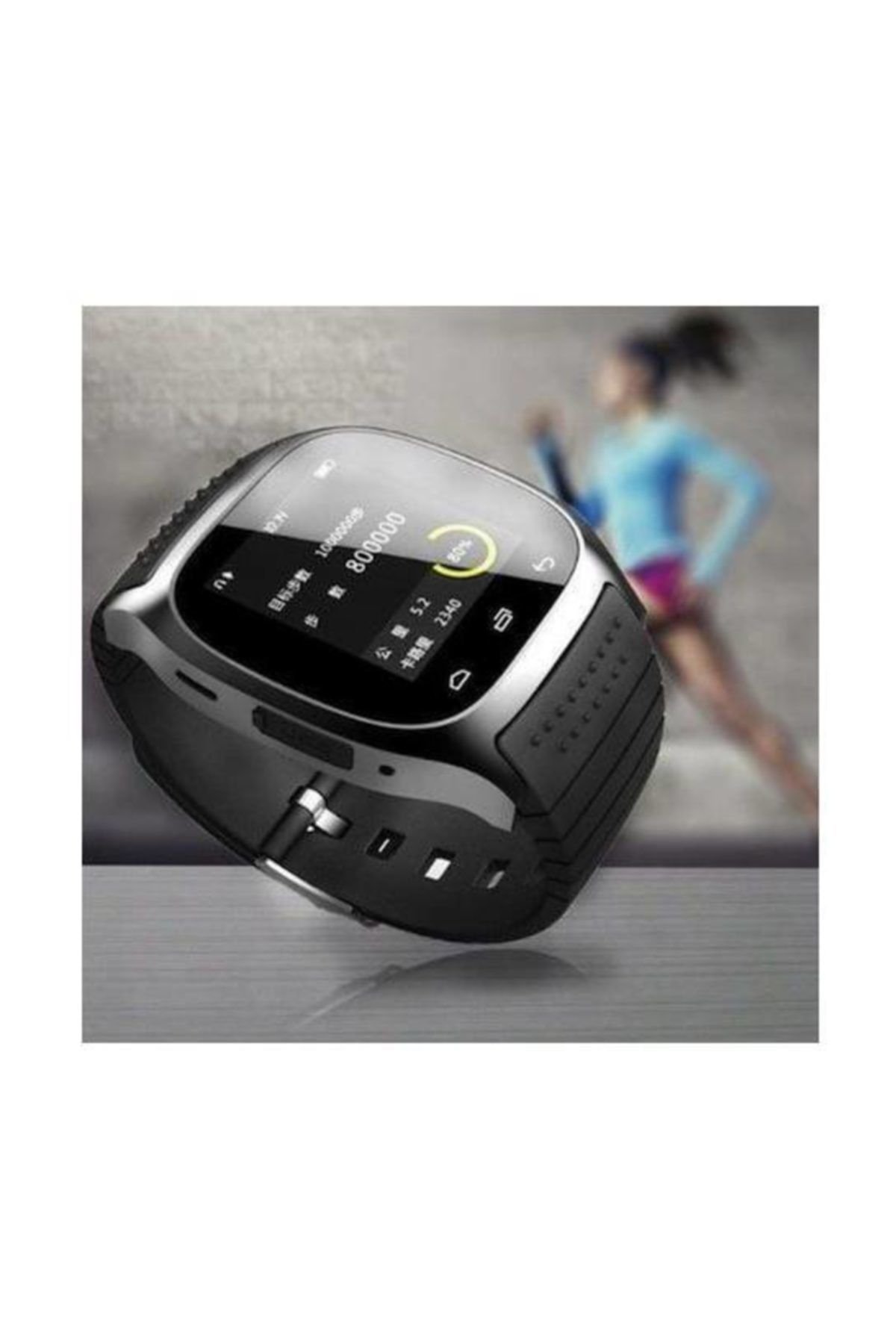 thorqtech Smart Watch Akıllı Saat  Siyah M26 Ios Ve Android Uyumlu Lg, Samsung, Asus, Huawei, Lenovo Destekli