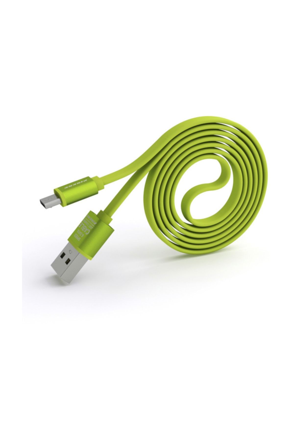Pineng PN-303 Yüksek Hızlı Micro USB Yeşil Data Sarj Kablosu