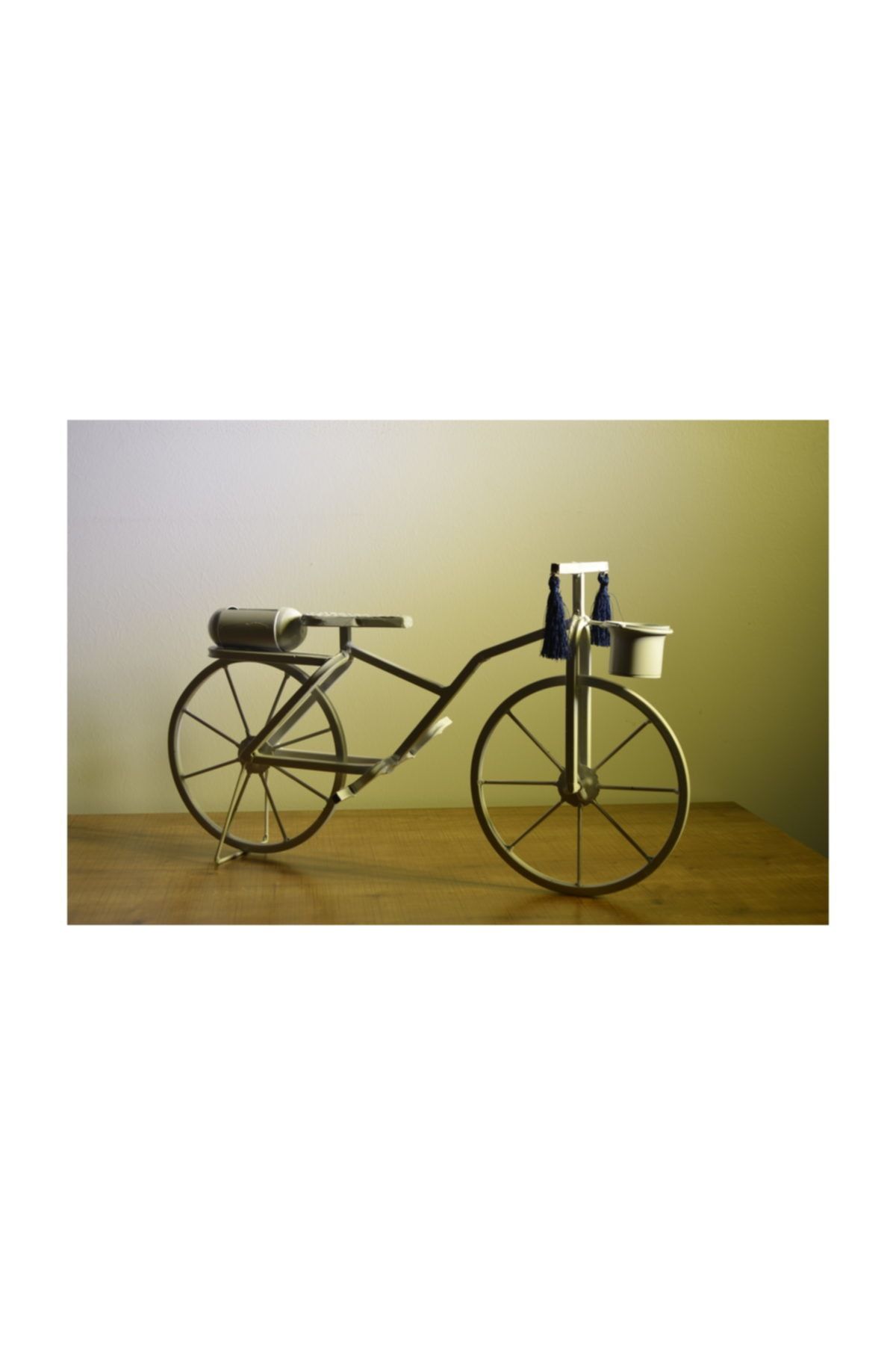 Follow Dekoratif Sukulent , Çiçeklik Metal Bisiklet 70*40cm