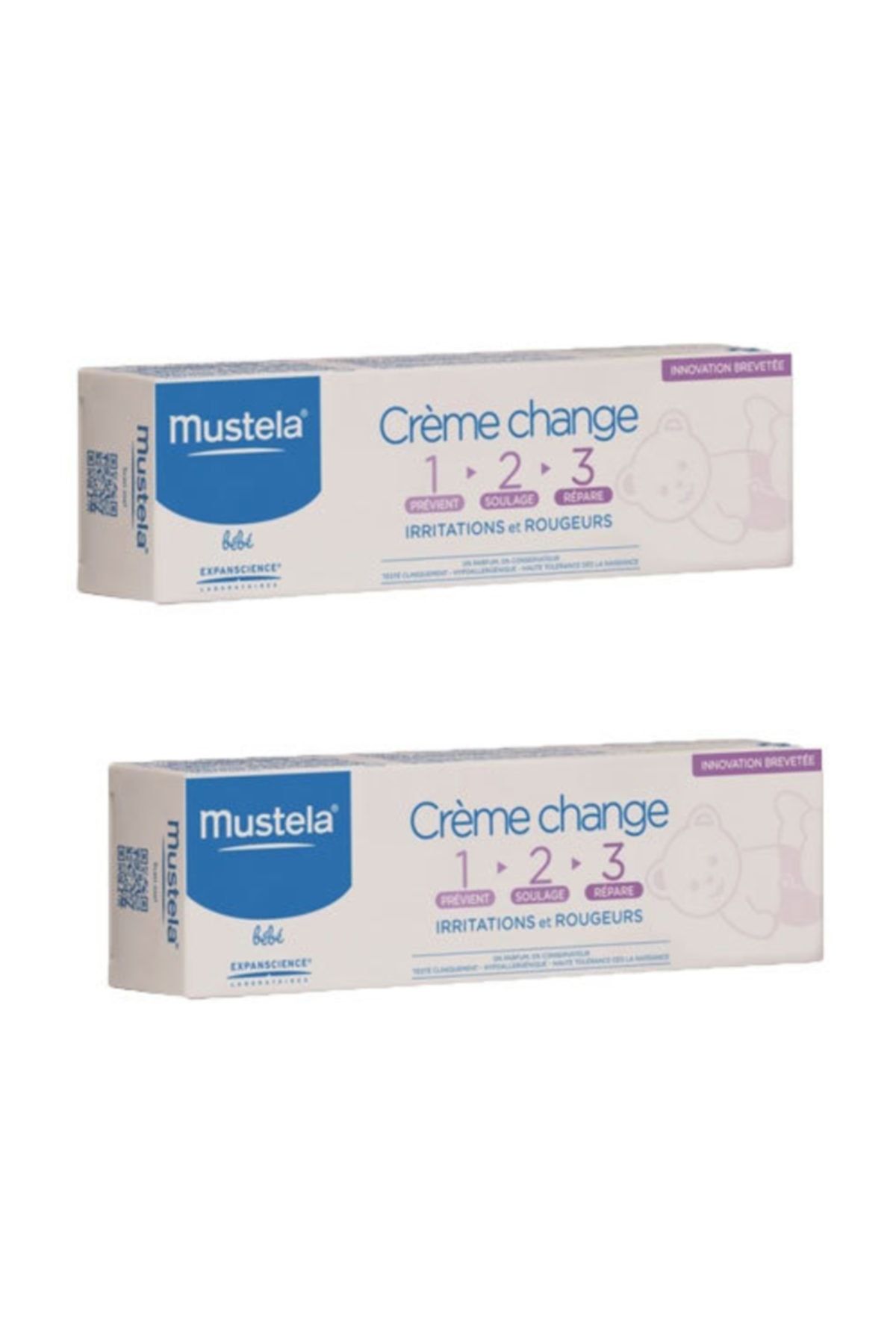 Mustela Vitamin Barrier Cream Tube 100 ml 2 Adet