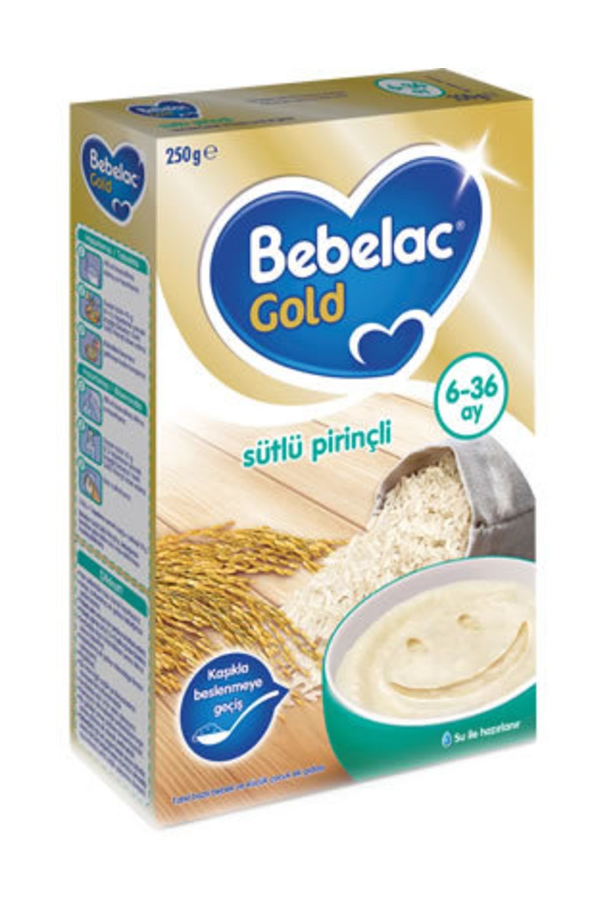 Bebelac Bebelac Gold Sütlü Pirinçli 250 G