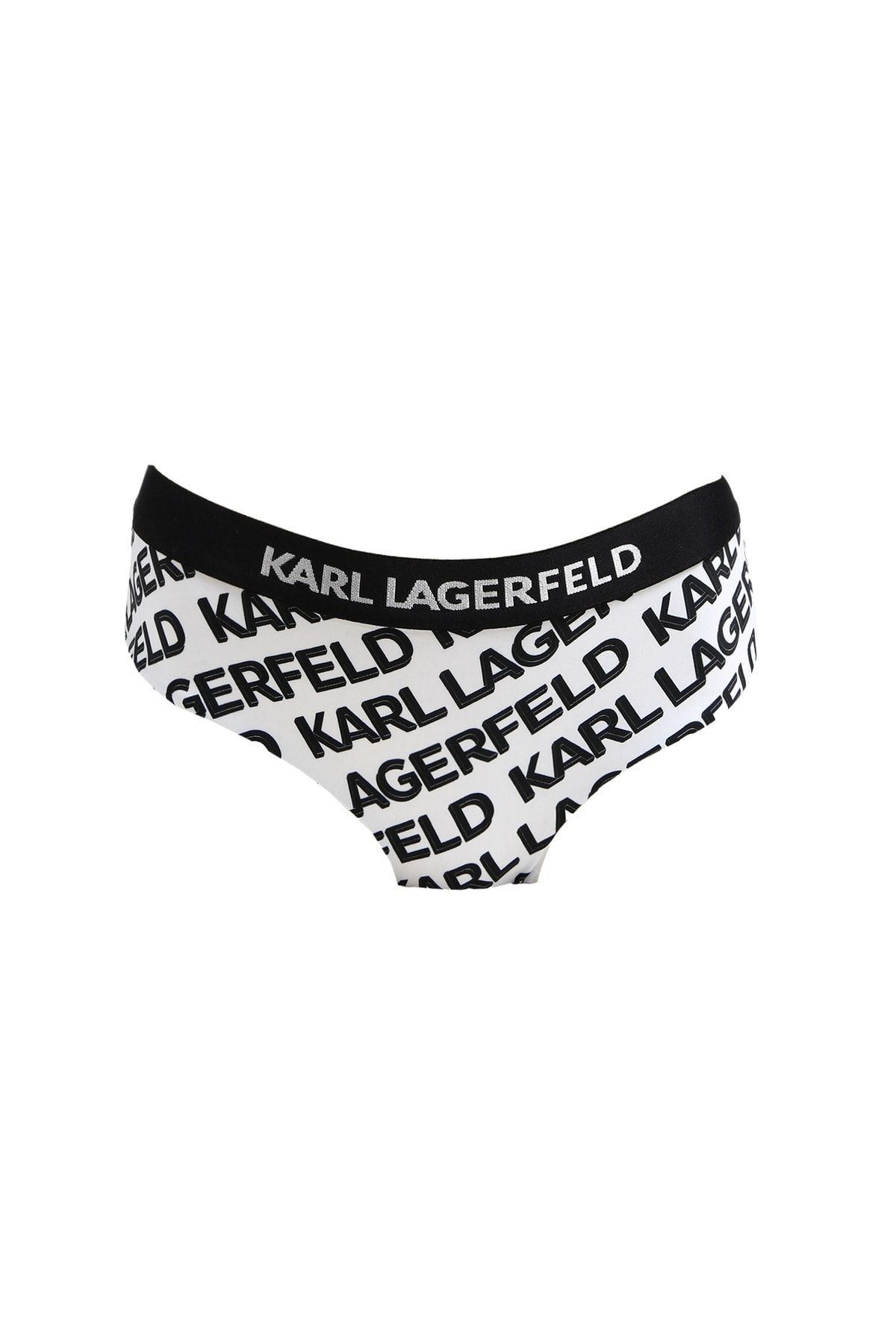 Karl Lagerfeld Beyaz Kadın Bikini Alt 230W2214