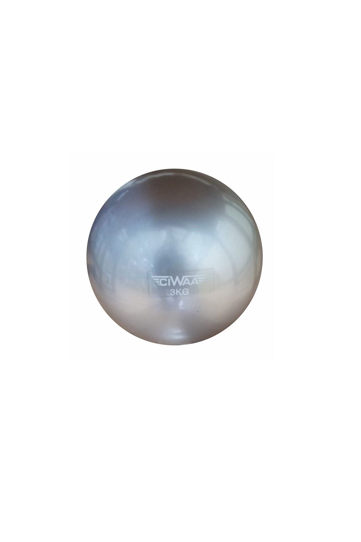 Ciwaa Cwa-939 Pilates Ağırlık Topu Pilates Toning Ball Denge Ve Ağırlık Topu 3 Kg