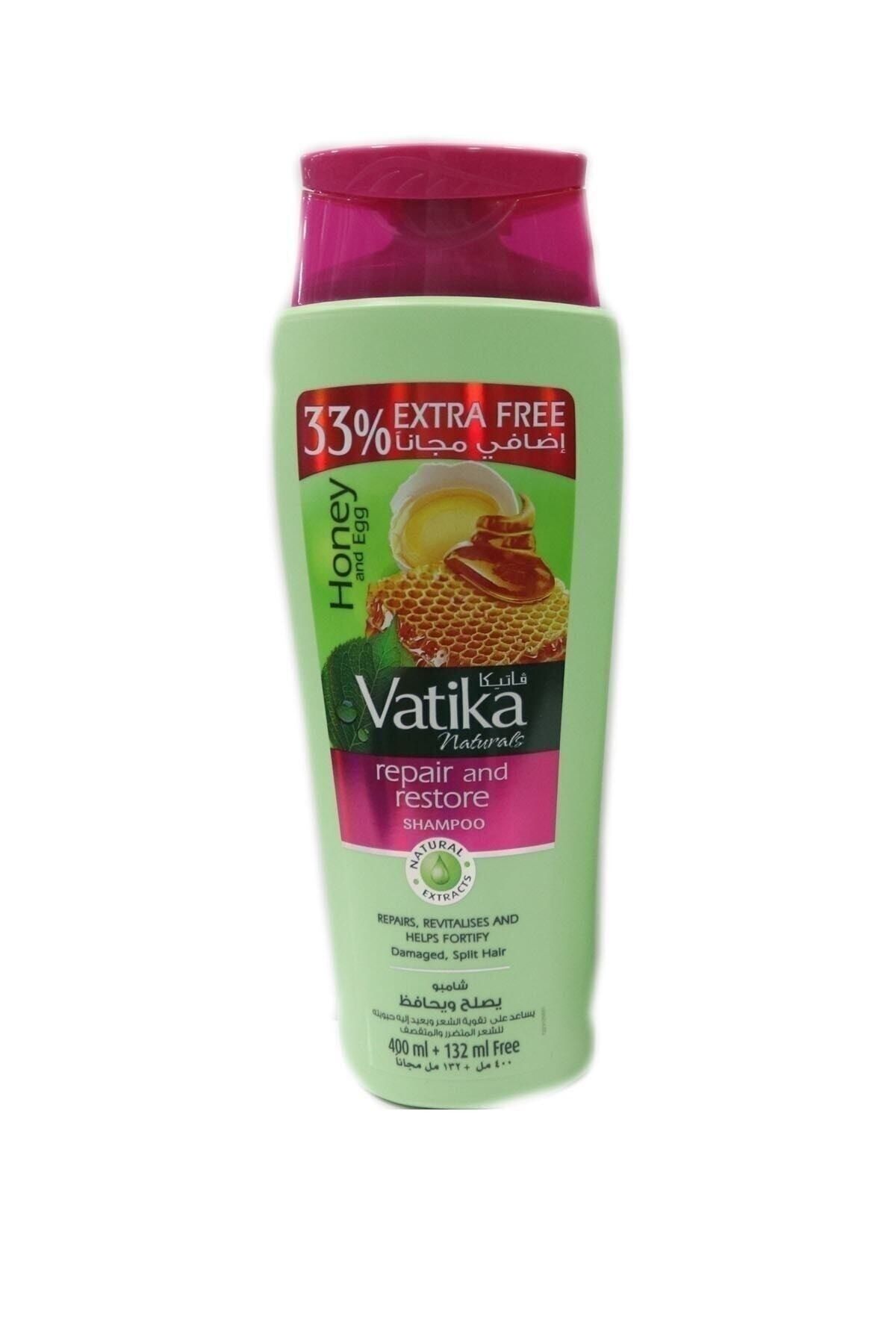 Vatika Naturals Bitkisel Şampuan Honey And Egg 400 ml