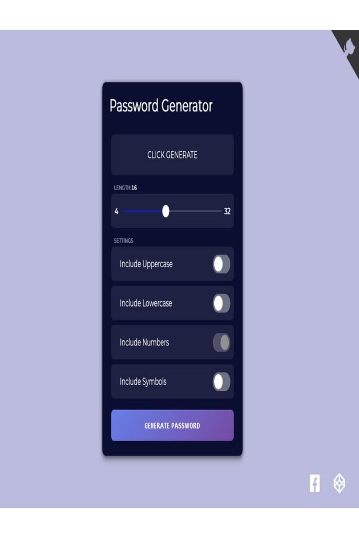 HARUN PEHLİVAN Password Generator