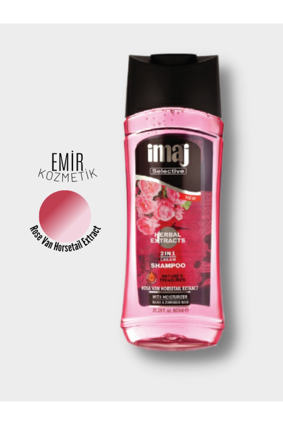 İmaj Selective Rosa Van Horsetail Extract Bitkisel Saç Bakım Şampuanı 600ml