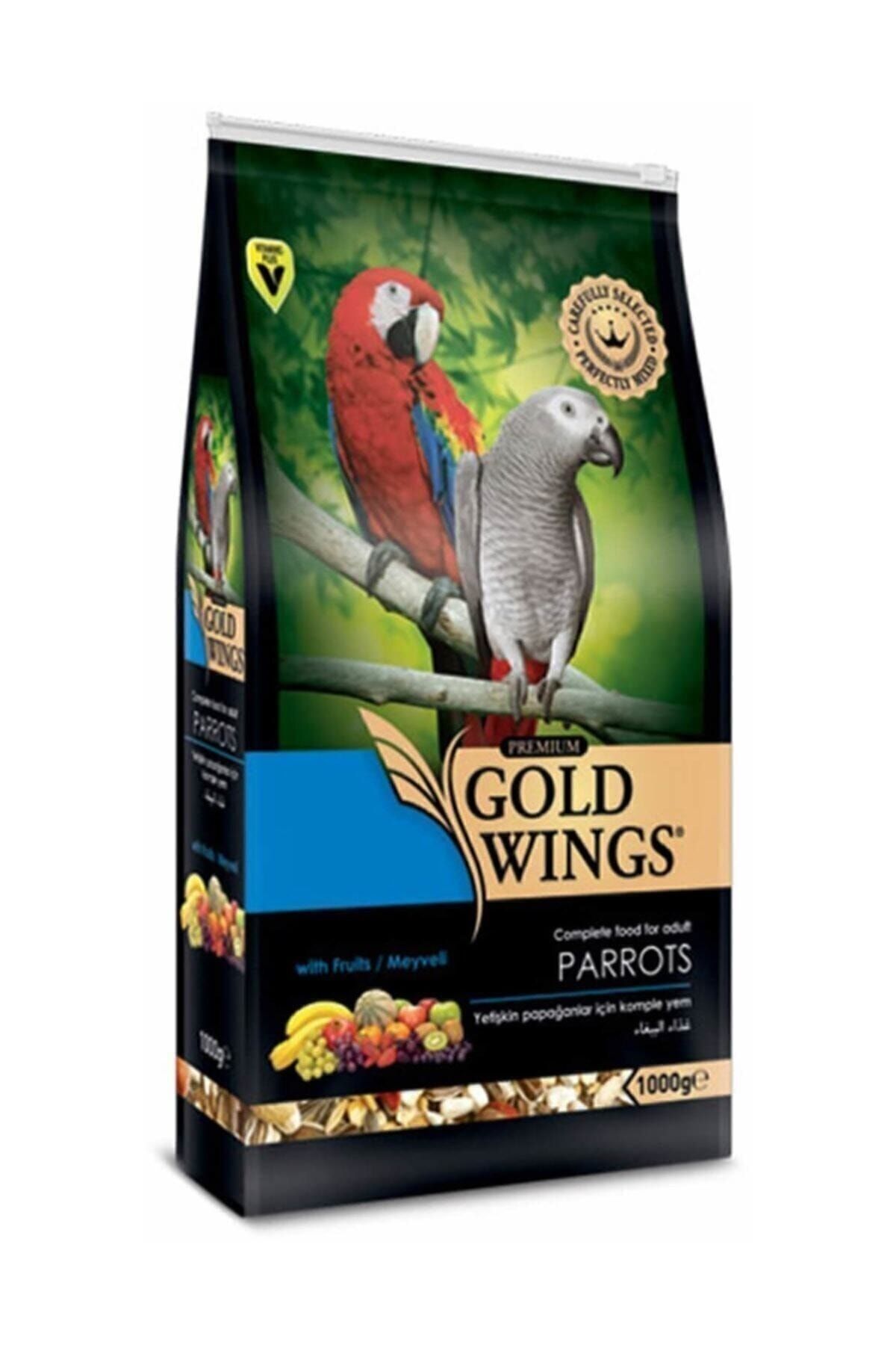 Gold Wings Prem. Papağan Yemi 1 Kg