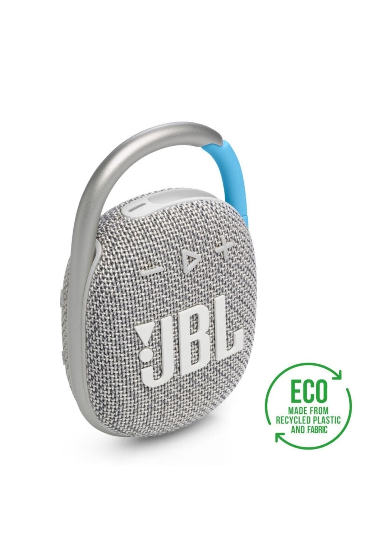 JBL Clip4, Ekolojik Bluetooth Hoparlör, Ip67, Beyaz