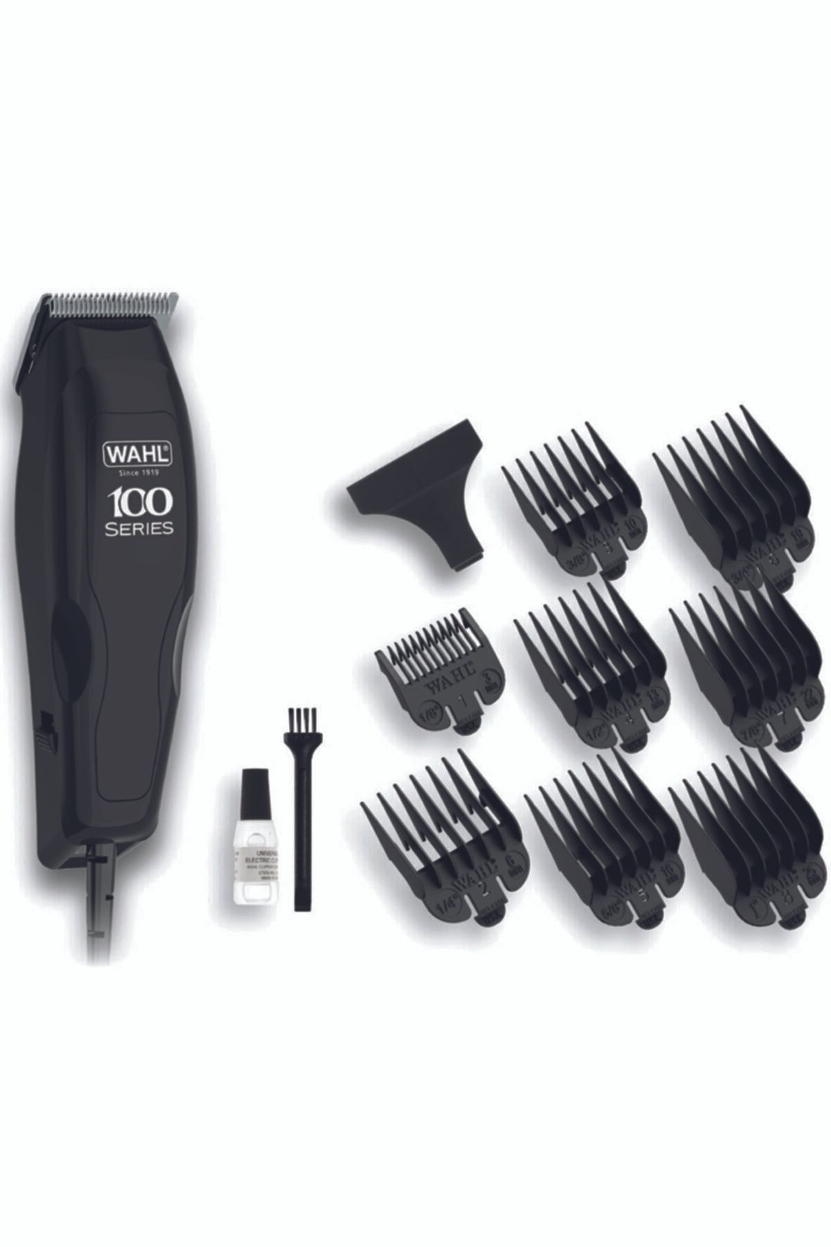 Wahl 100 Series Hair Trimmer 1395-0460 Tıraş Makinesi Saç Sakal Siyah