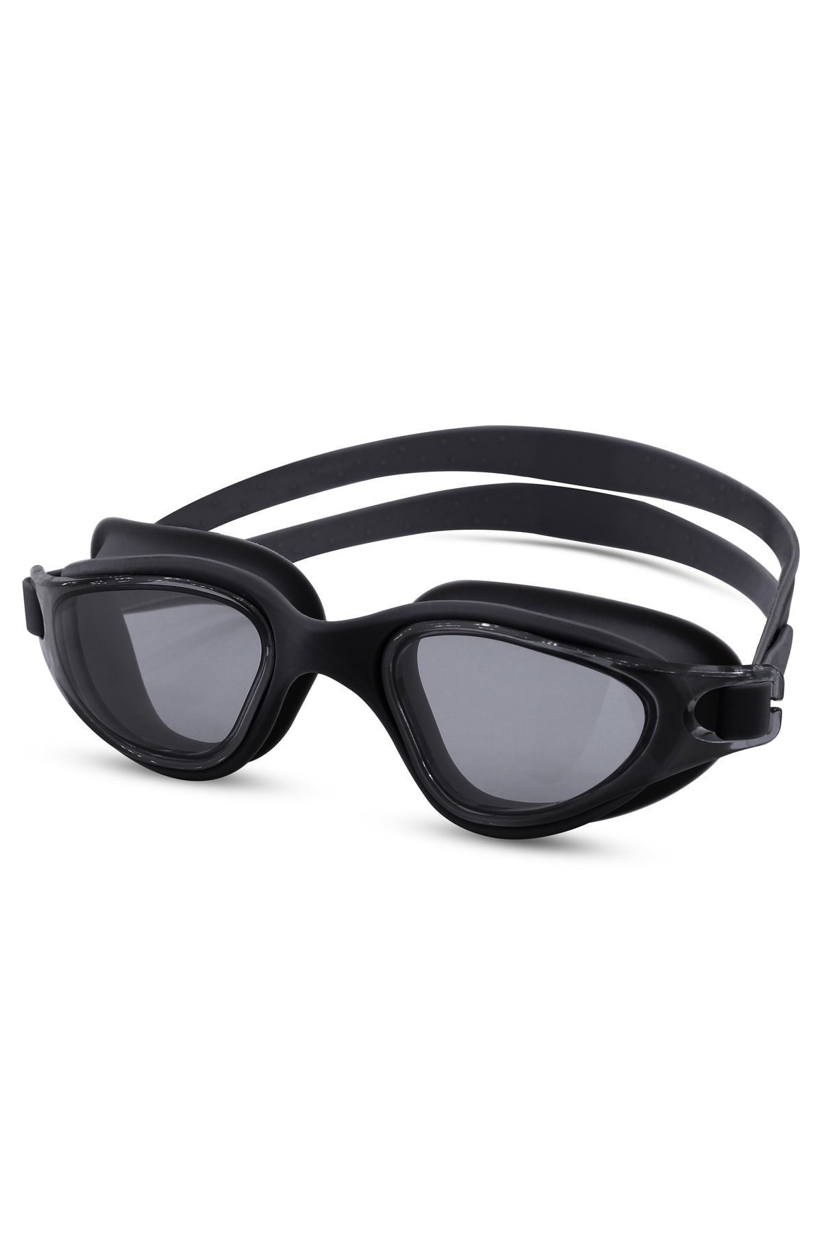 Telvesse Yüzücü Gözlüğü Swimmer Buğu Yapmaz Vakumlu Uv Korumalı Yüzme Havuz Deniz Gözlüğü Siyah