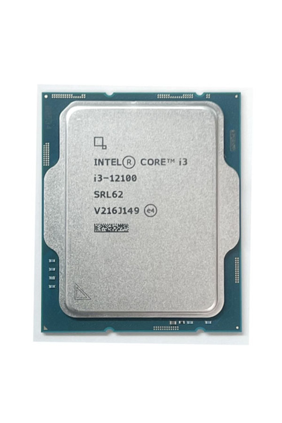 Intel Core I3 12100 4 4.30 Ghz 12mb 1700p Tray Fansız(12.NESİL)