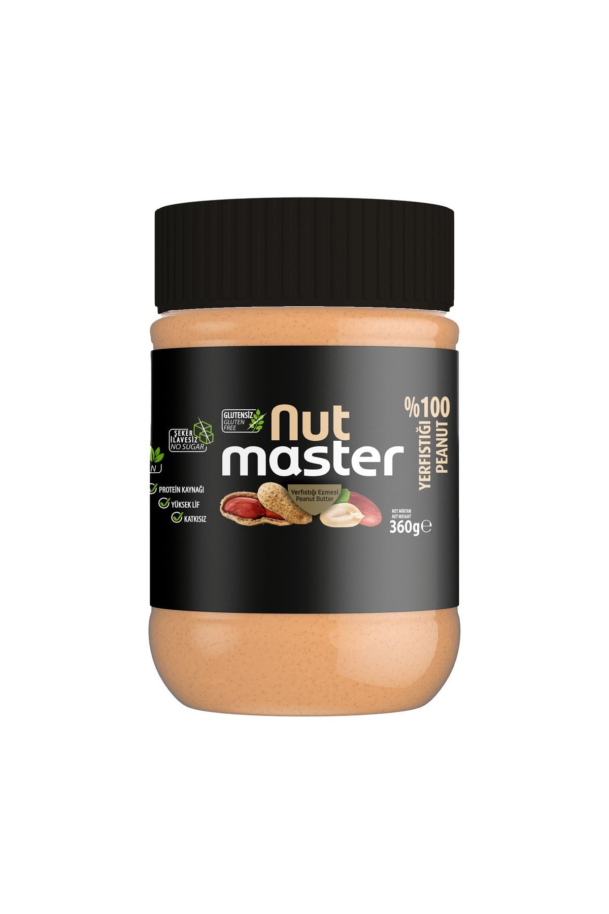 Nut Master Yer Fıstığı Ezmesi 360 gr %100