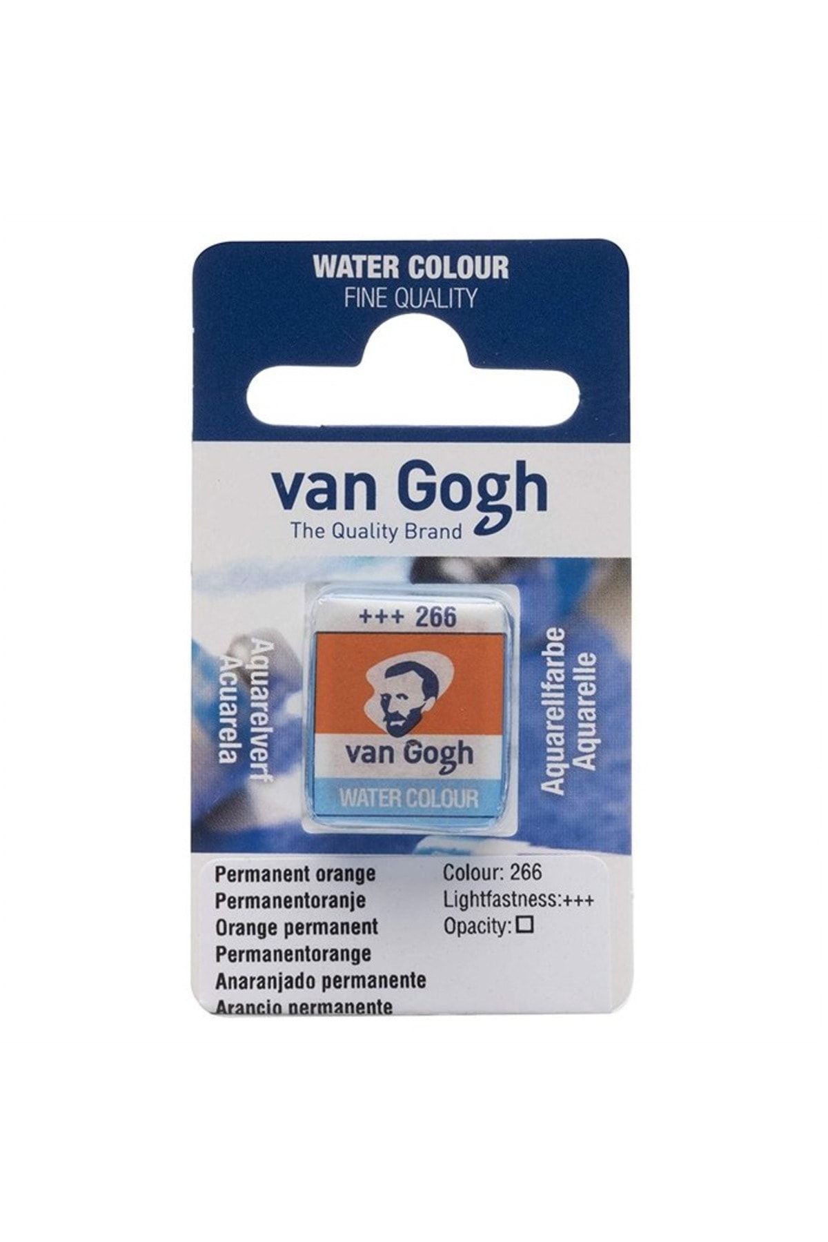 Van Gogh Suluboya Tablet 266 Permanent Orange