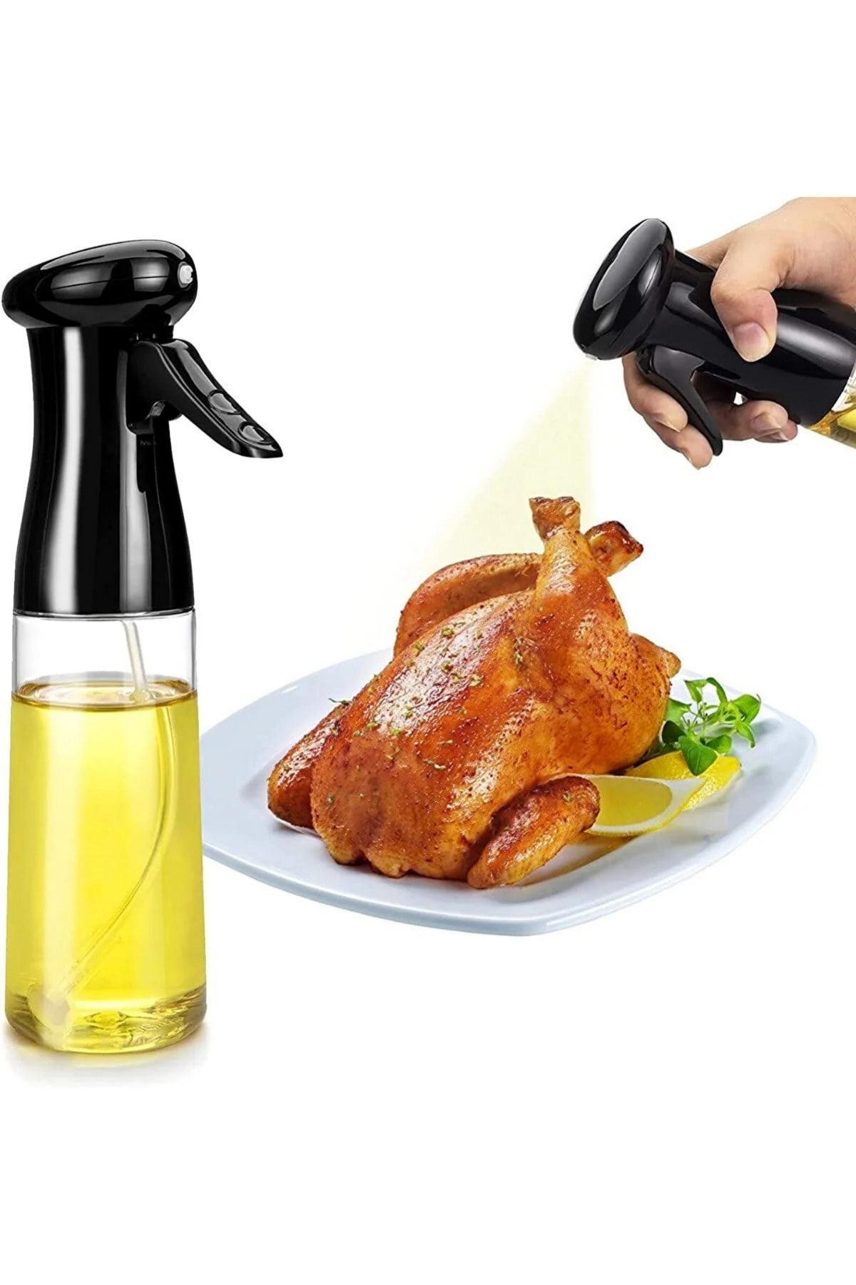 Kamardey Yüksek Basınçlı Sprey Cam Yağlık Yağdanlık Airfryer Fritöz Yağ Püskürtücü Fısfıs 250 ml