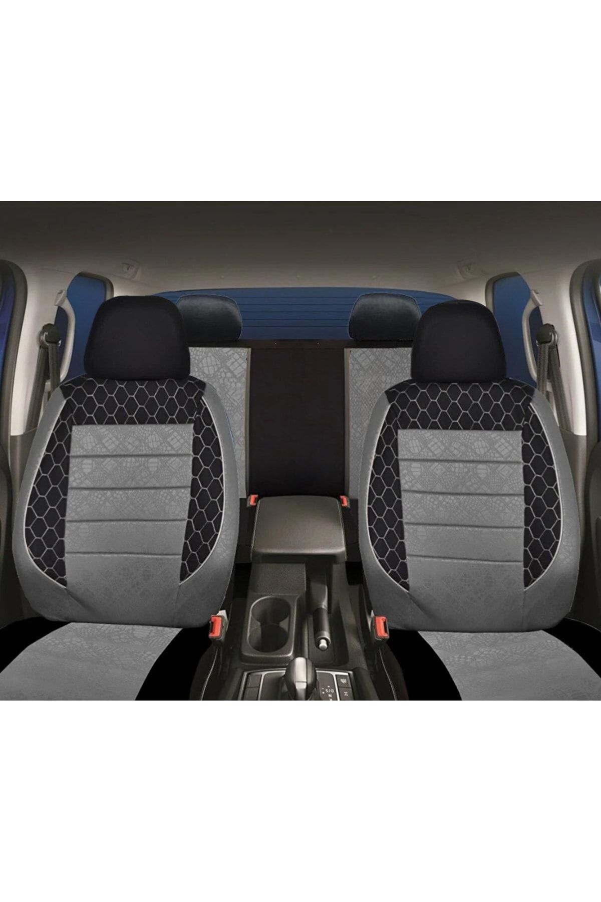 BTİC Fiat Fiorino Universal Oto Koltuk Kılıfı Oto Araç kılıf Tam Set 2 Adet Yastık hediyeli