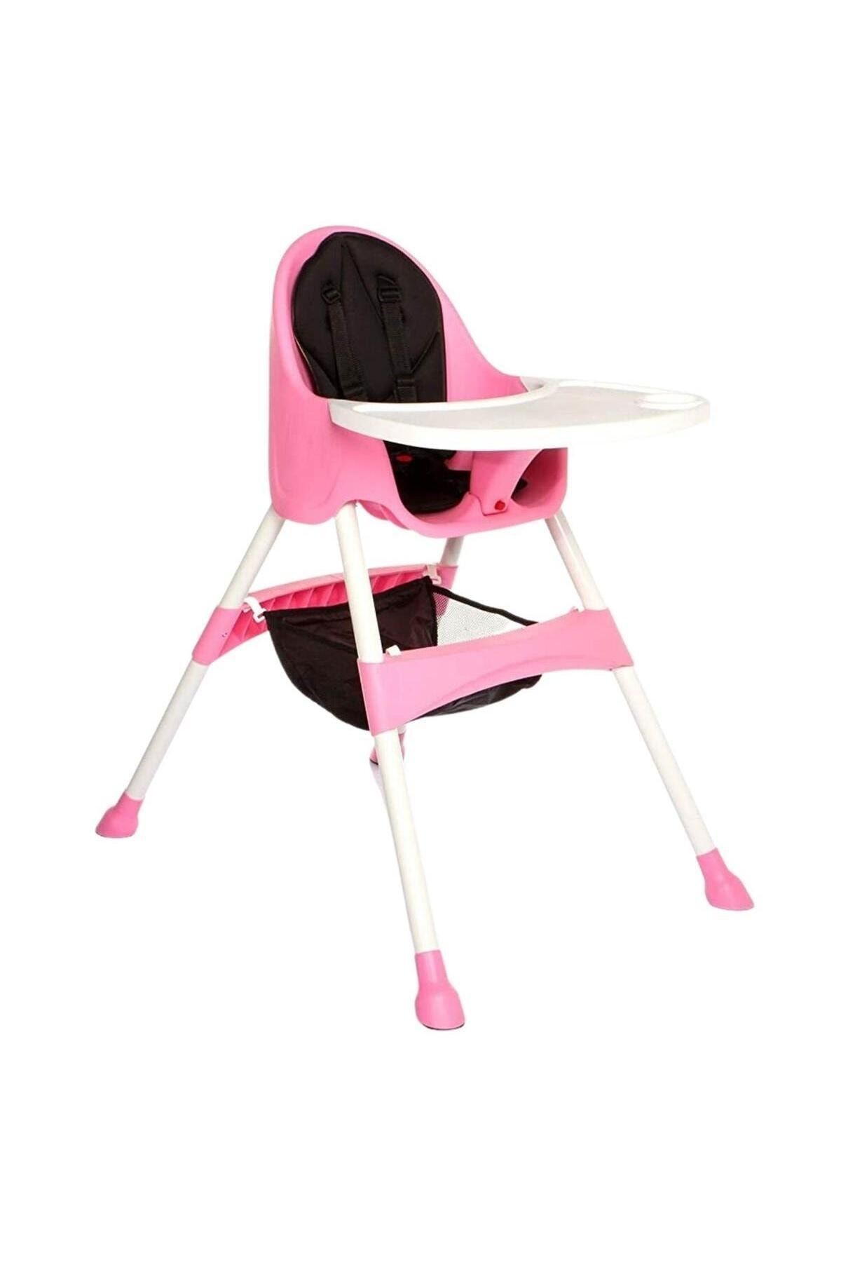 Jaju Baby Pembe Ümit Royal Oyuncak Sepetli Mama Sandalyesi 6-36 Ay