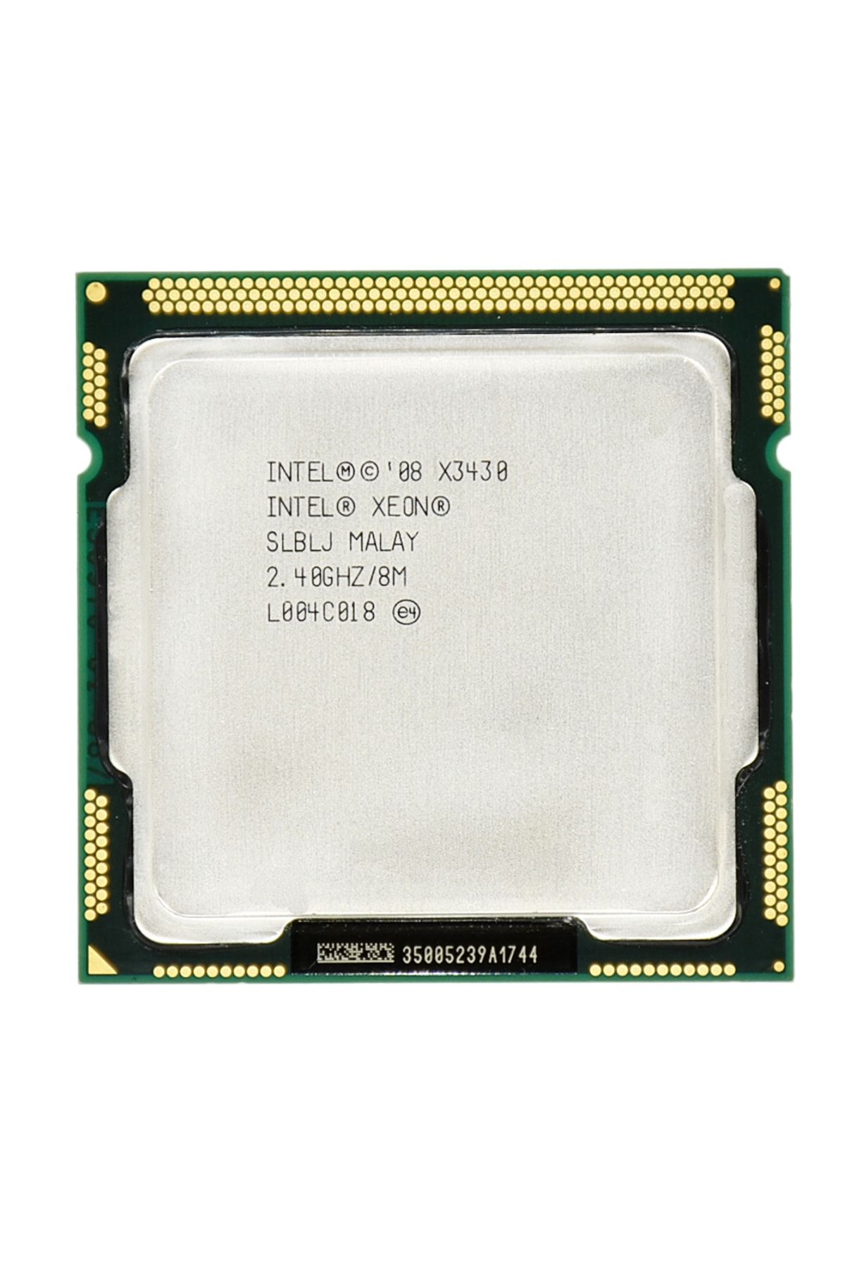 Intel Xeon X3430 2.4GHz LGA1156 8 MB Cache 95W İşlemci Yenilenmiş