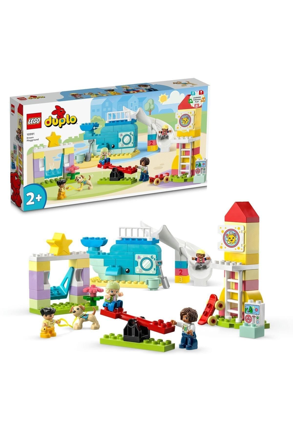 LEGO ® DUPLO® Kasabası Rüya Oyun Parkı 10991 - 2 Yaş ve Üzeri Yaratıcı Oyuncak Yapım Seti (75 Parça)