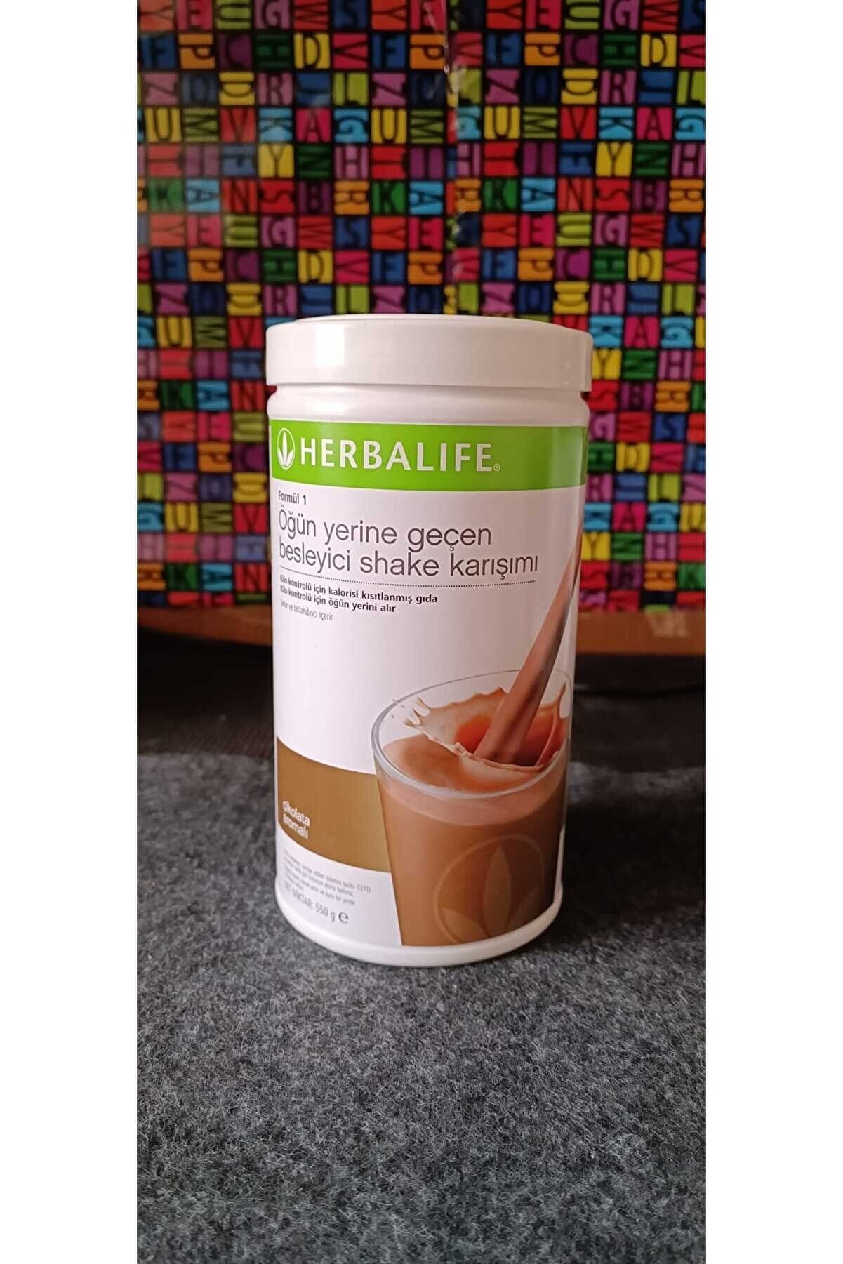 Herbalife Çikolata Aromalı Formül 1 Besleyici Shake Karışımı  550gr