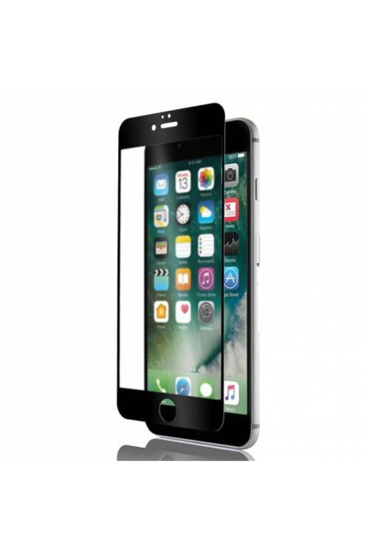 Genel Markalar iPhone 6 Plus 6s Plus Uyumlu Tam Ekran 5D Cam Koruyucu Full Ekran
