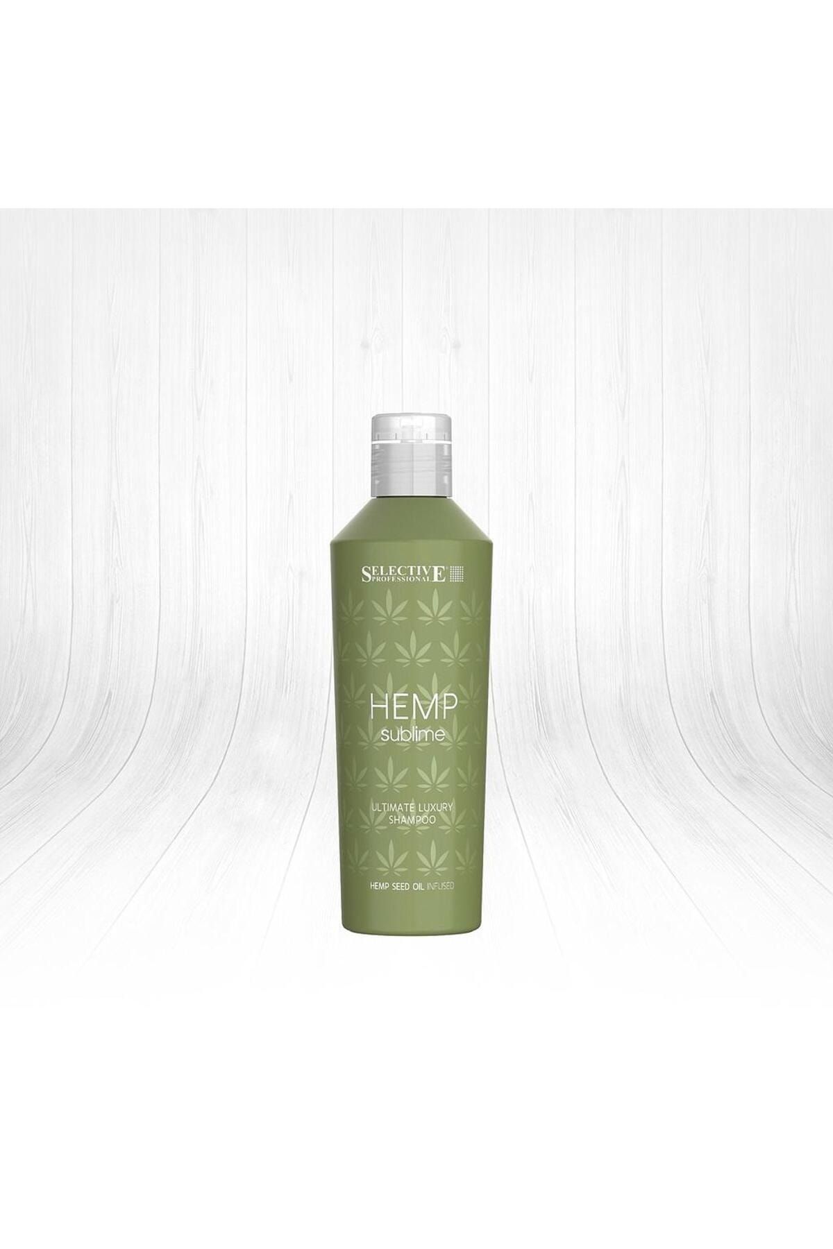 Selective Hemp Sublime Ultimate Luxury - Aşırı Kuru Ve Zayıf Saçlar İçin Nemlendirici, Onarıcı Şampuan 250 ml