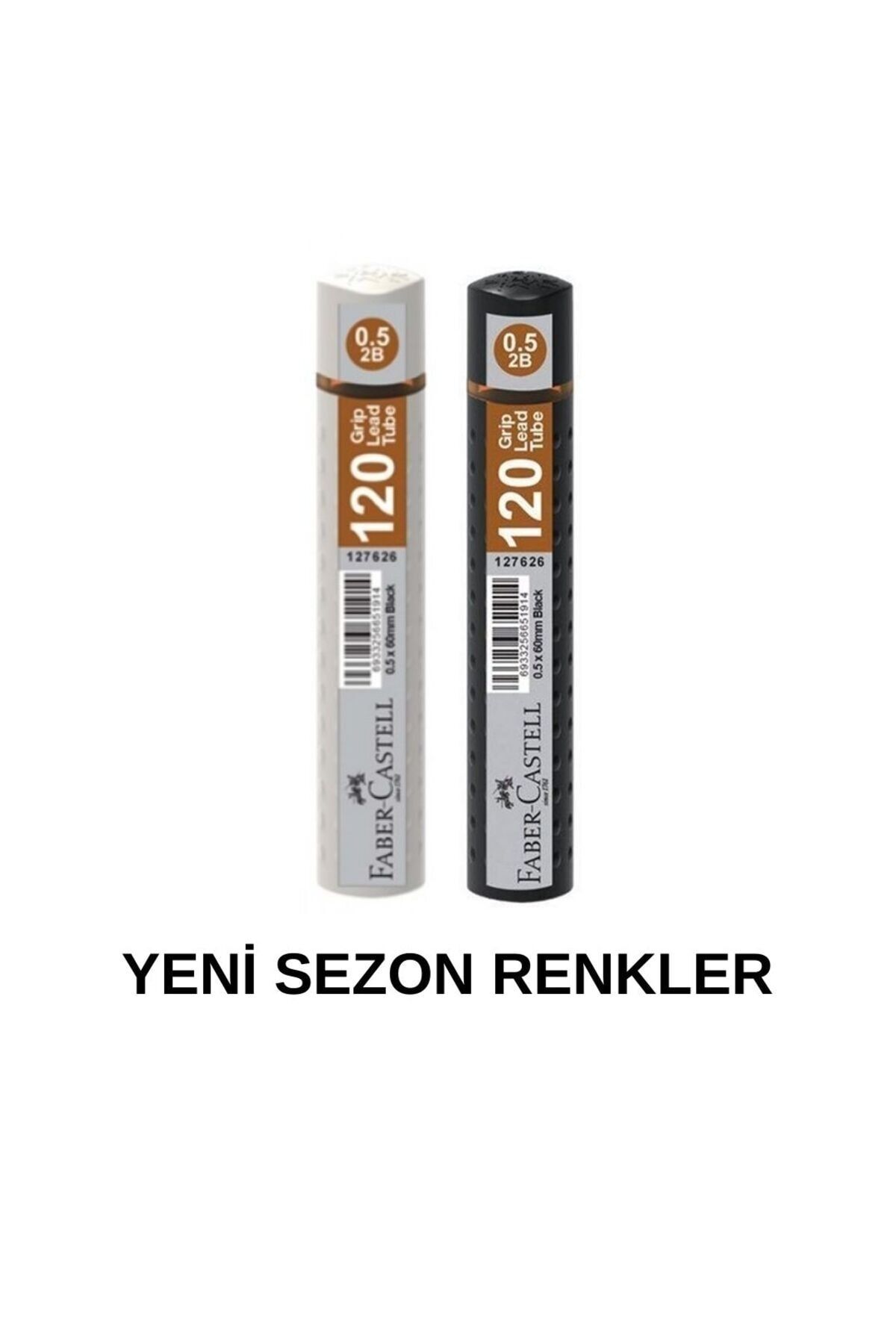 Faber Castell 120'Lİ TÜP UÇ 0.5 YENİ RENKLER (2 ADET)