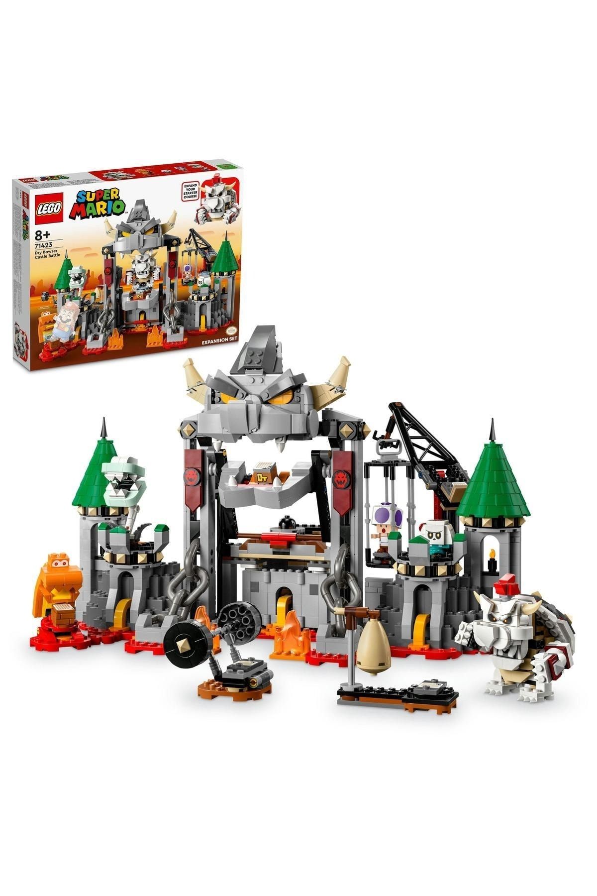 LEGO Super Mario Dry Bowser Kale Savaşı Ek Macera S 71423 (1321 Parça)