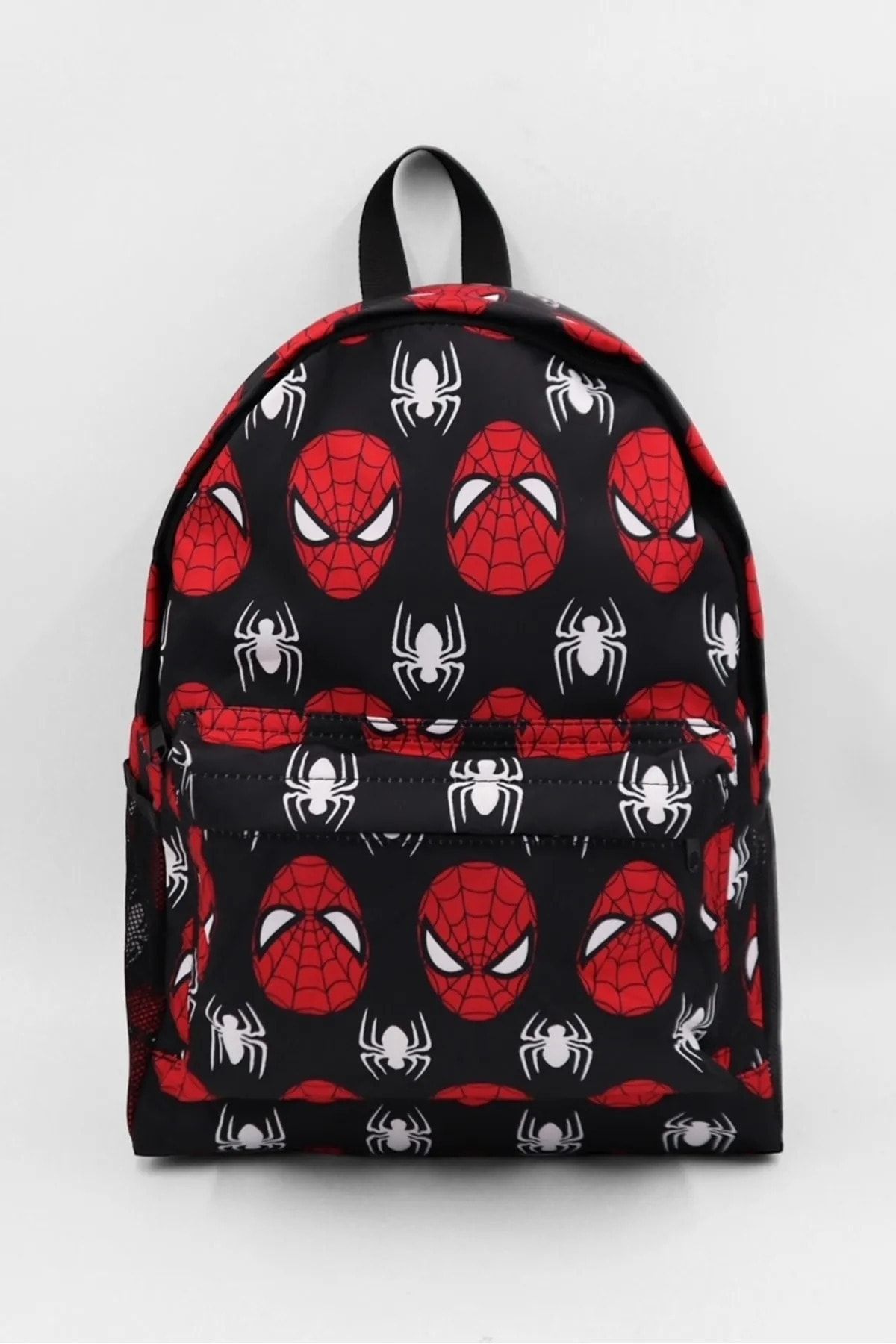 Gofeel Harajuku Siyah Örümcek Spiderman Sırt Çantası