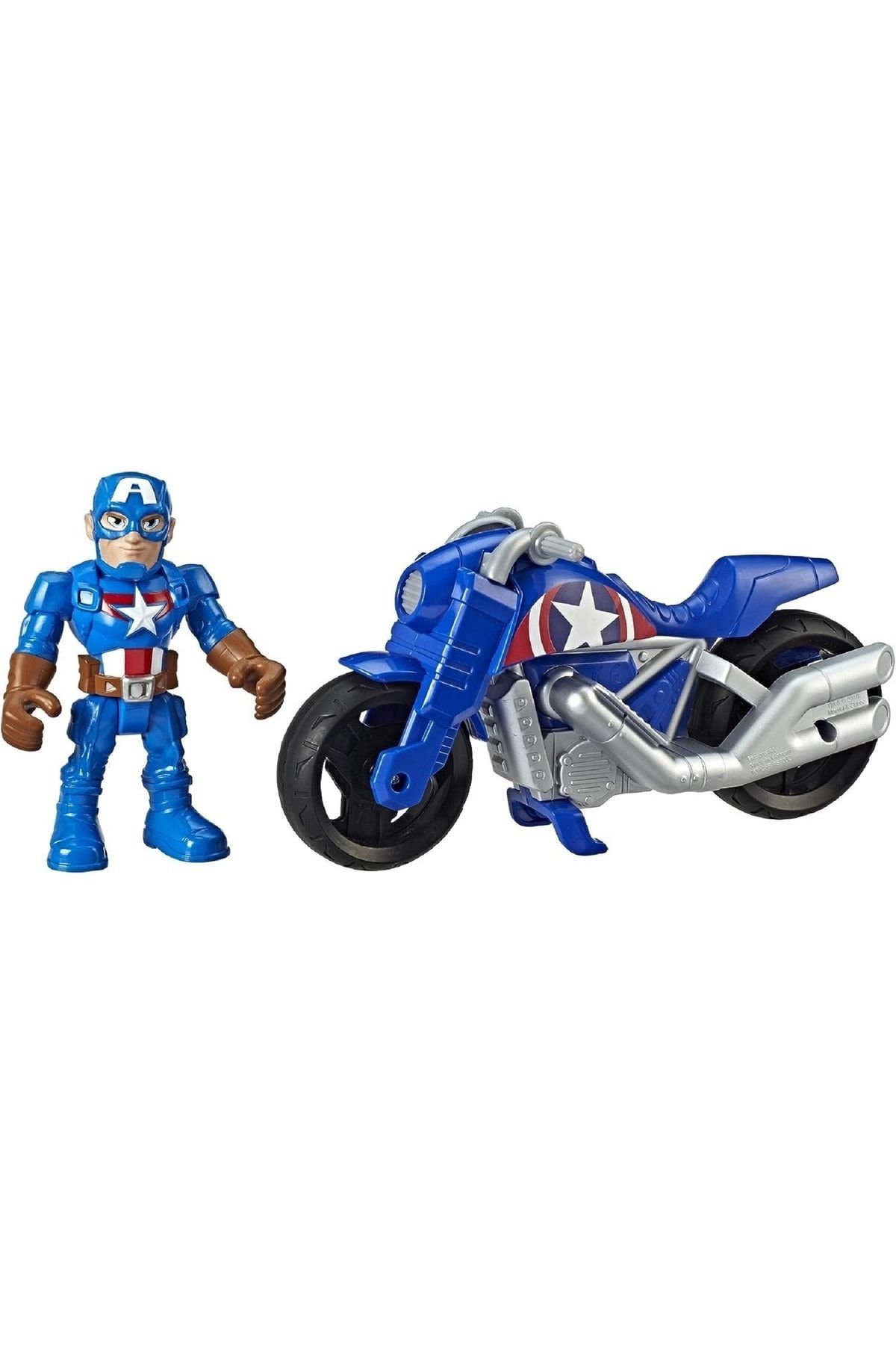Hasbro Playskool Heroes Marvel Super Hero Adventures Captain America Victory Racer