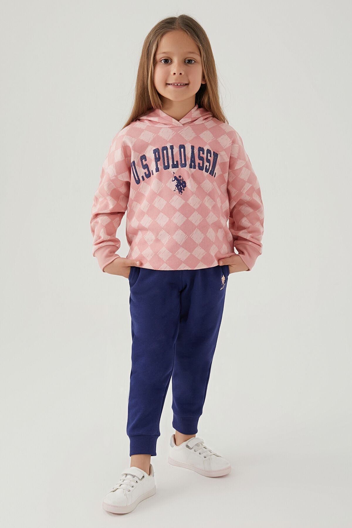 U.S. Polo Assn. U.S. Polo Assn Candy Sweet Girl Pembe Kız Çocuk Eşofman Takımı