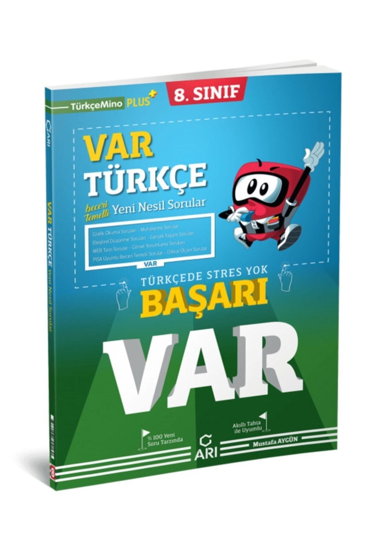 Arı Yayıncılık 8. Sınıf Var Türkçe Yeni Nesil Soru Bankası