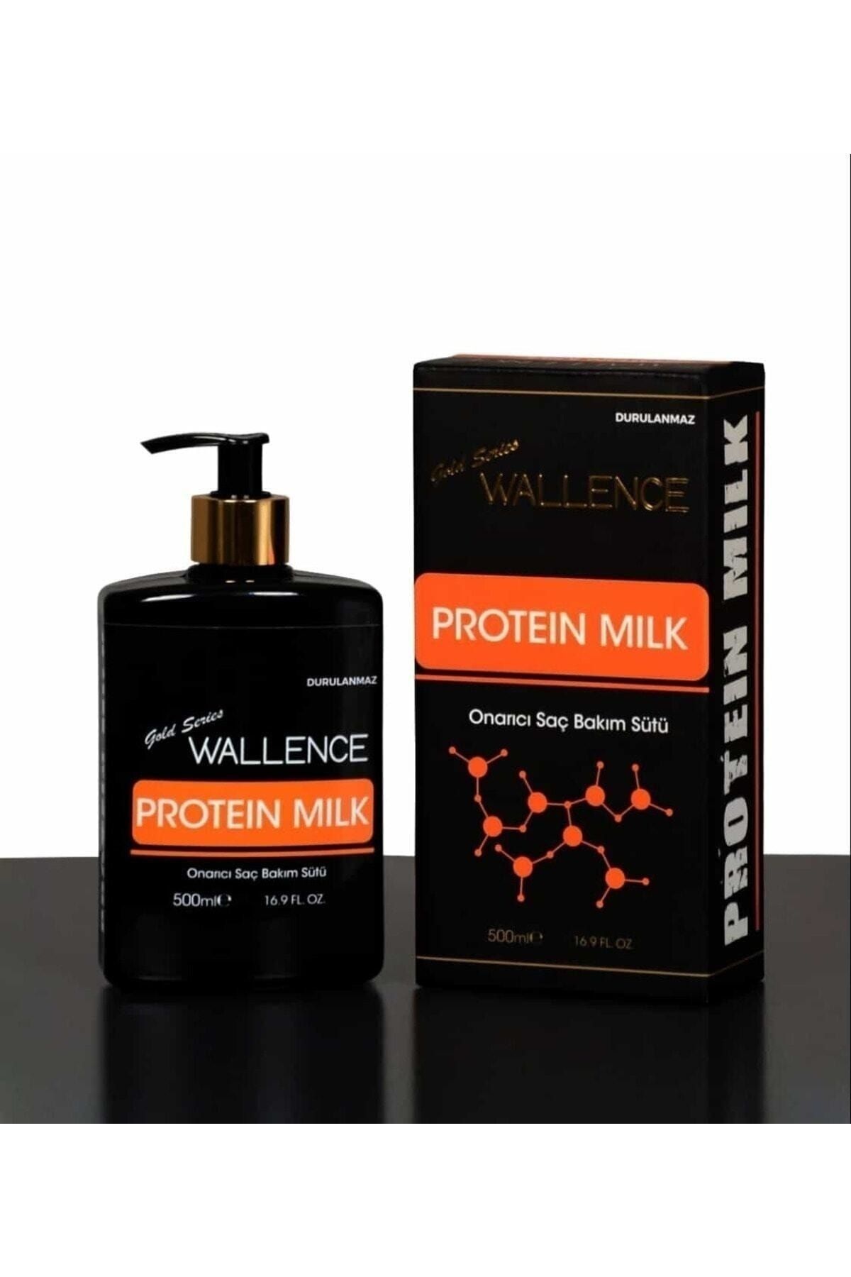 wallence Boya ve Rofle ile Zarar Görmüş Saçlar İçin Onarıcı Saç Bakım Sütü 500ml...Protein Milk_