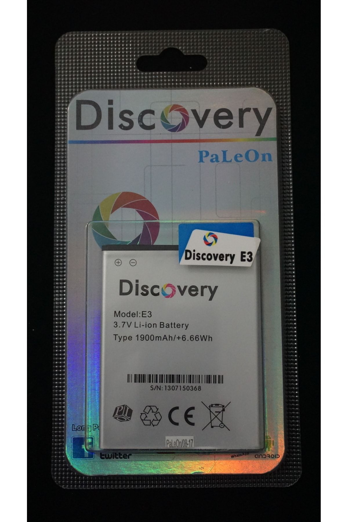 Discovery GENERAL MOBİLE DİSCOVERY E3 uyumlu batarya