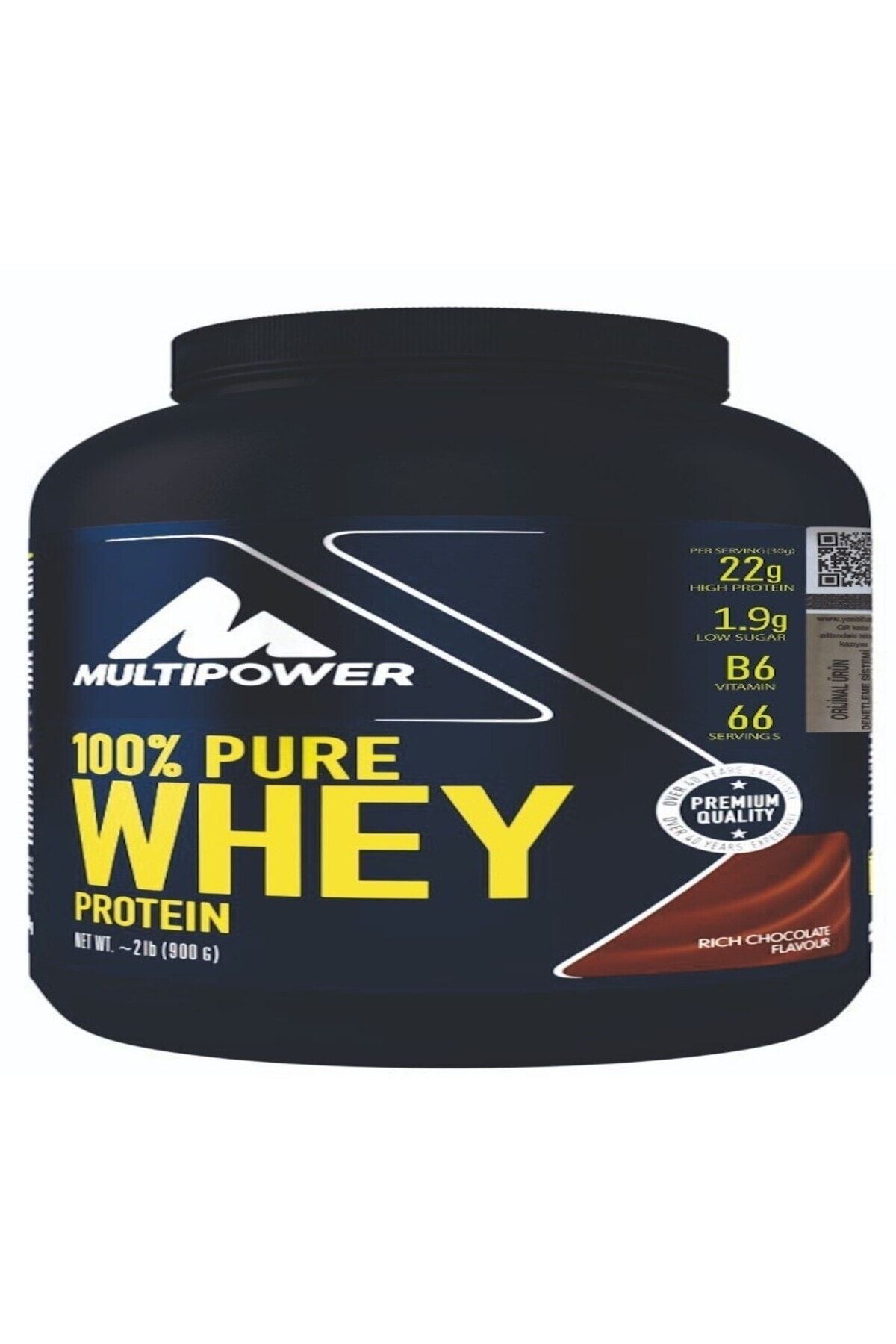 Multipower %100 Pure Whey Protein 900 Gr
