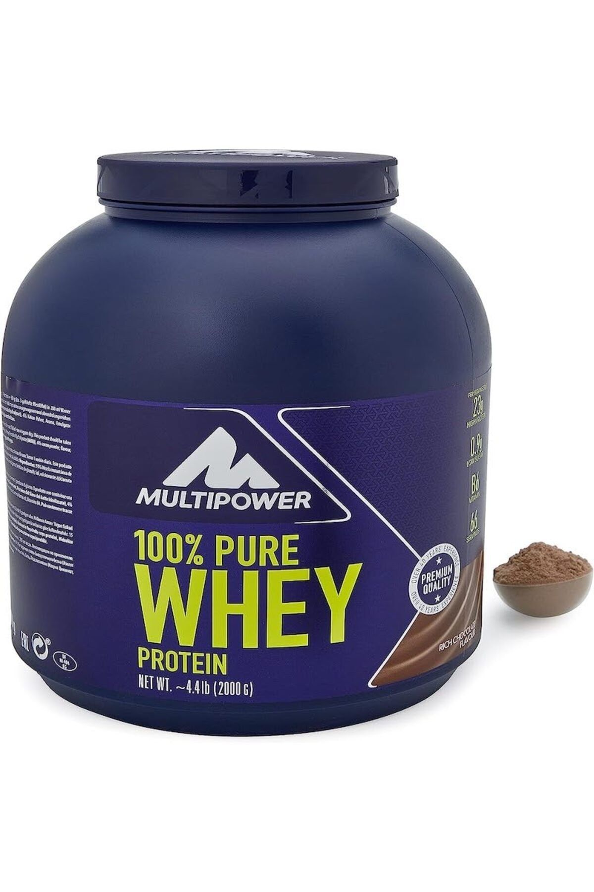 Multipower %100 Pure Whey Protein 2000 Gr -Çikolata