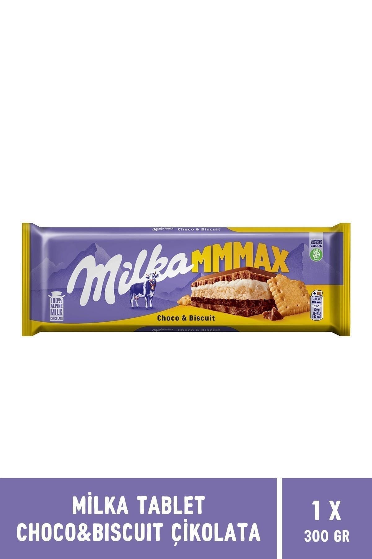 Kent Milka Choco & Biscuit Tablet Çikolata 300 gr