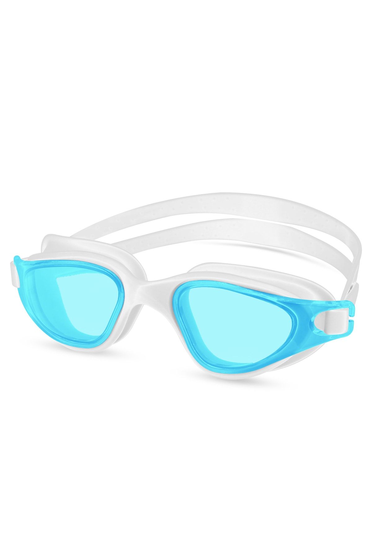 Telvesse Yüzücü Gözlüğü Swimmer Buğu Yapmaz Vakumlu Uv Korumalı Yüzme Havuz Deniz Gözlüğü Turkuaz